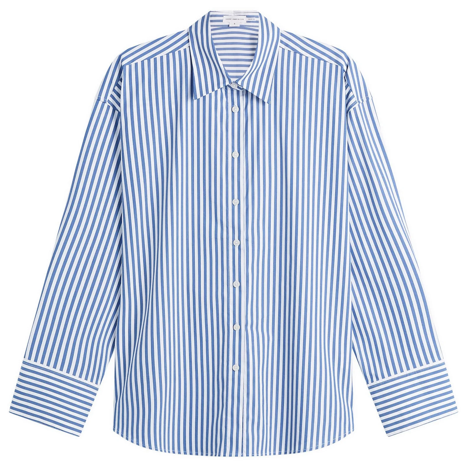 Good American Poplin Oversized Shirt - 1