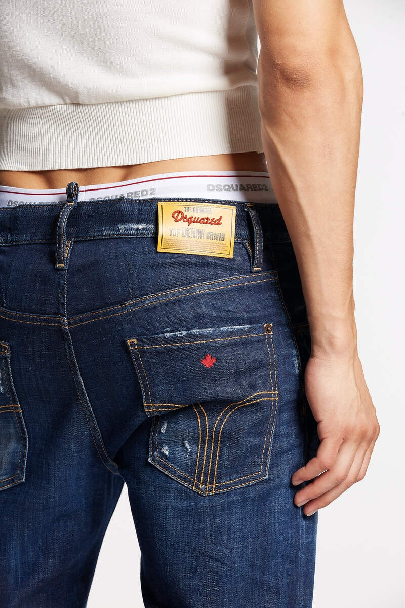DARK EASY WASH BOB JEANS 4