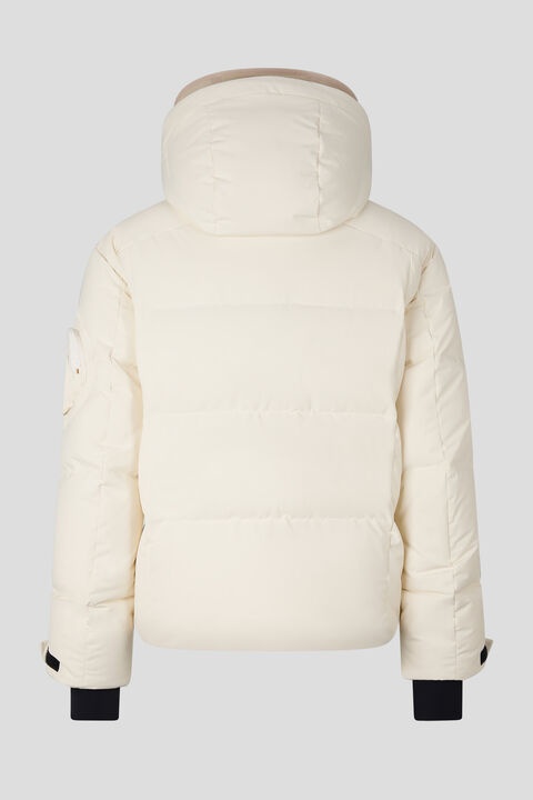 Ace down ski jacket in Off-white - 3