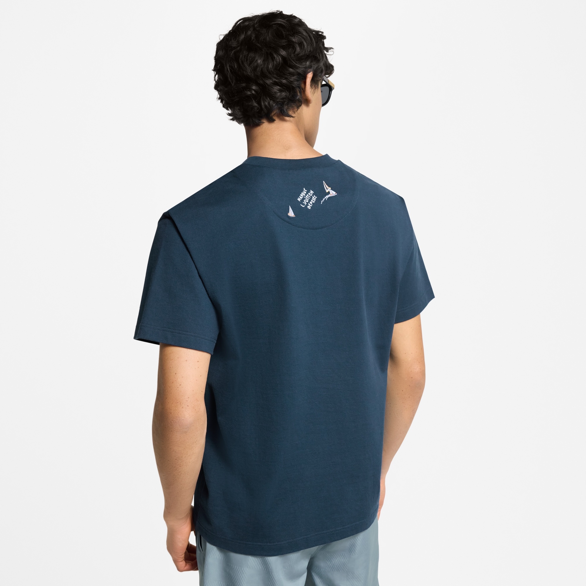 Embroidered Cotton T-Shirt - 3