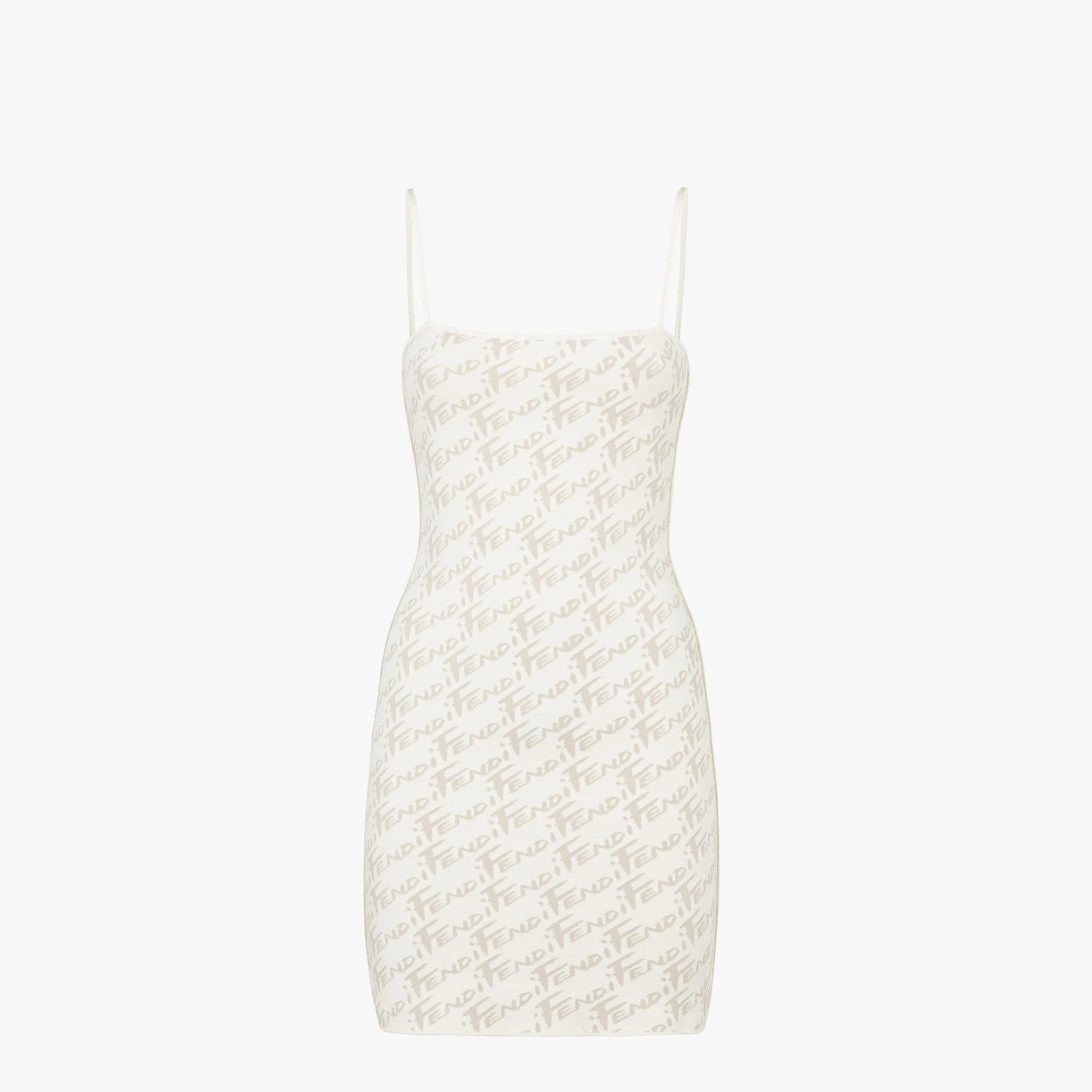 White viscose dress - 4