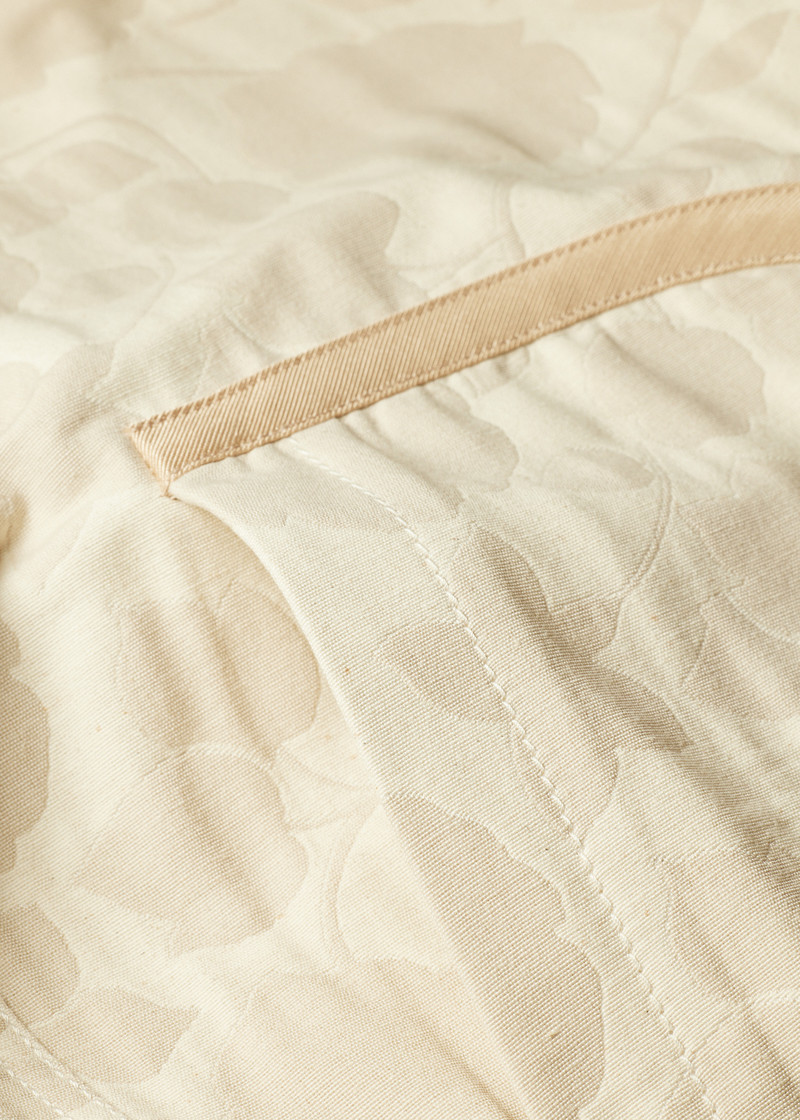 Women's Cream Floral Jacquard Jacket 4