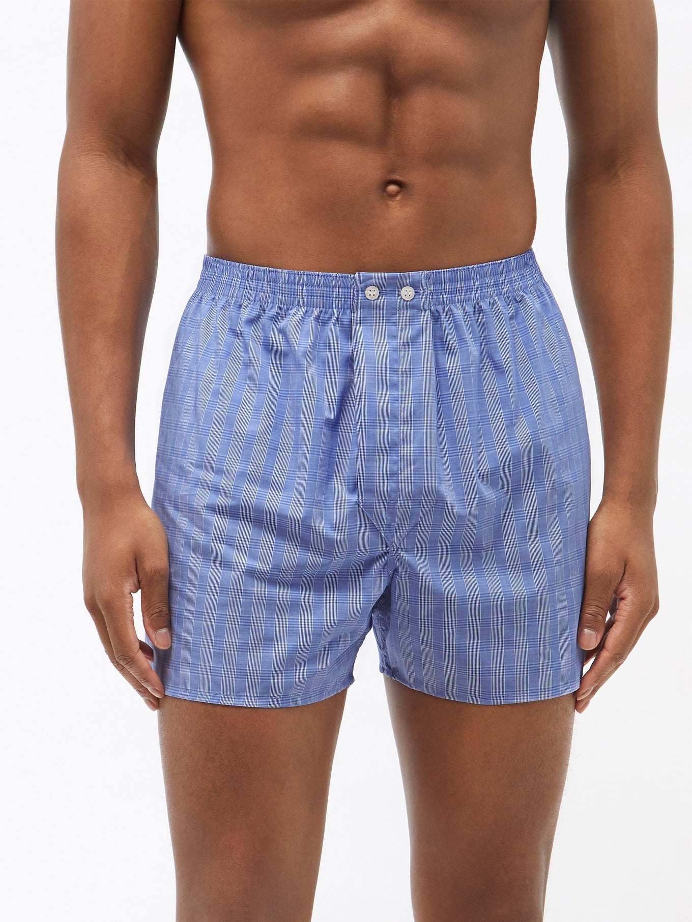 Classic Fit checked-cotton boxer shorts - 2