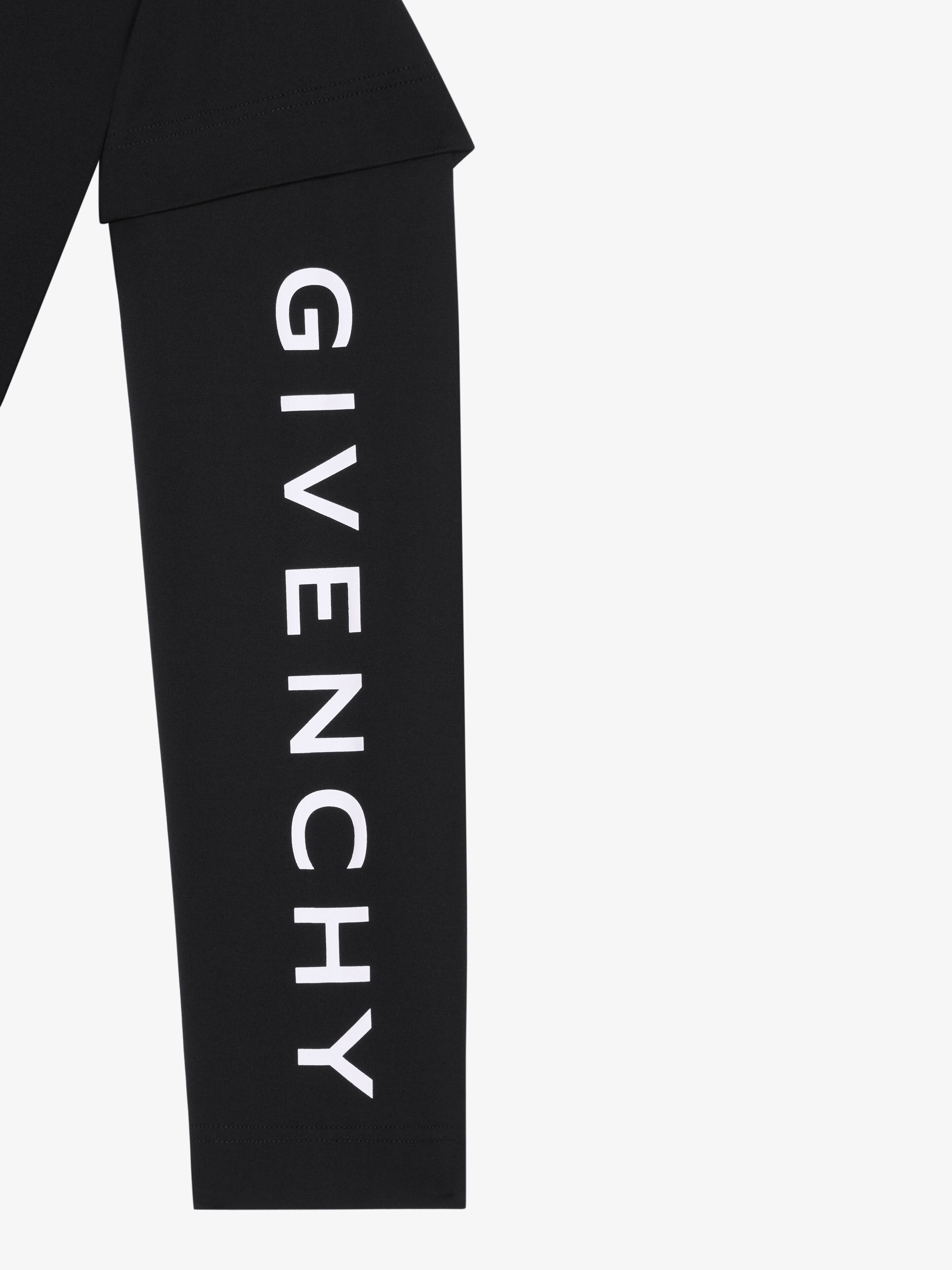 GIVENCHY DOUBLE LAYERED T-SHIRT IN COTTON - 2