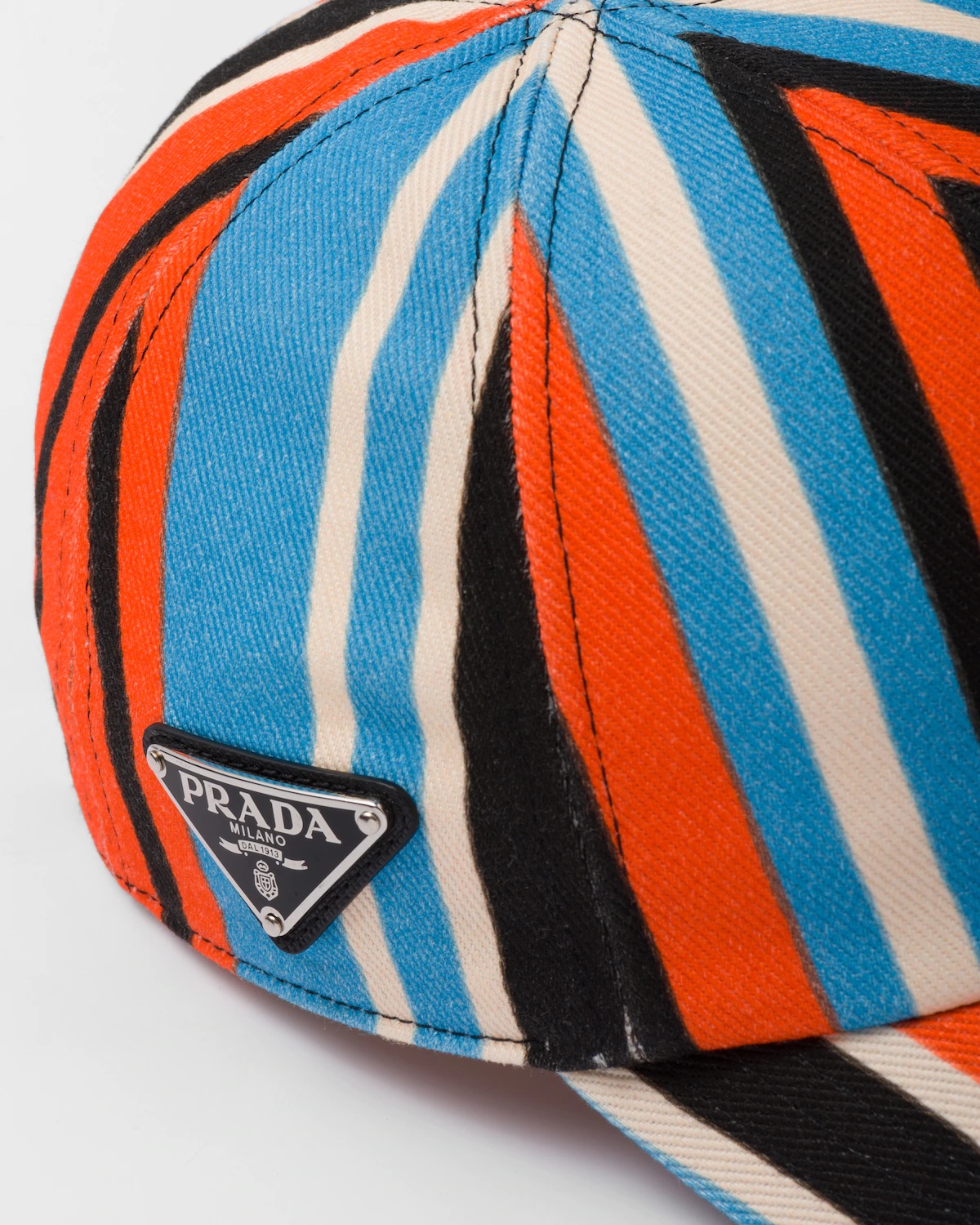 Printed-drill baseball cap - 4