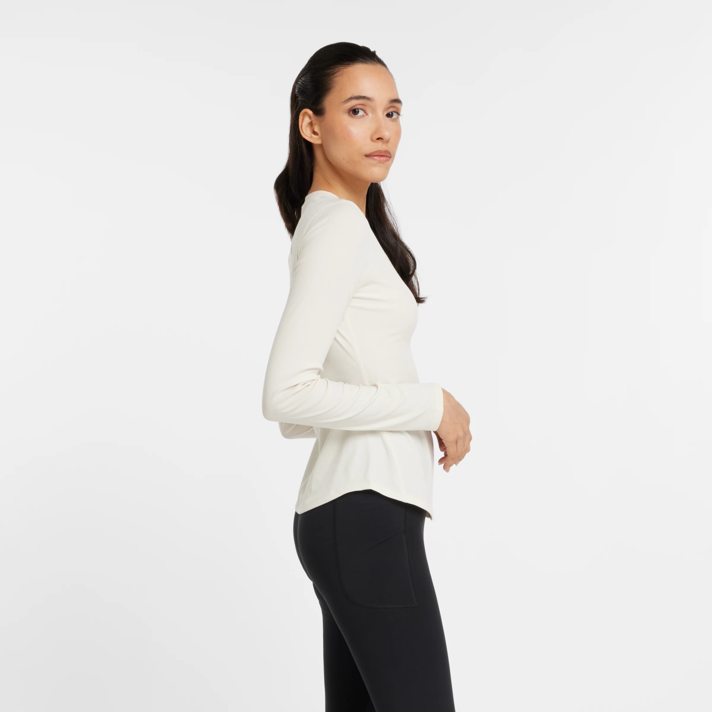 Micro-Rib Long Sleeve - 4