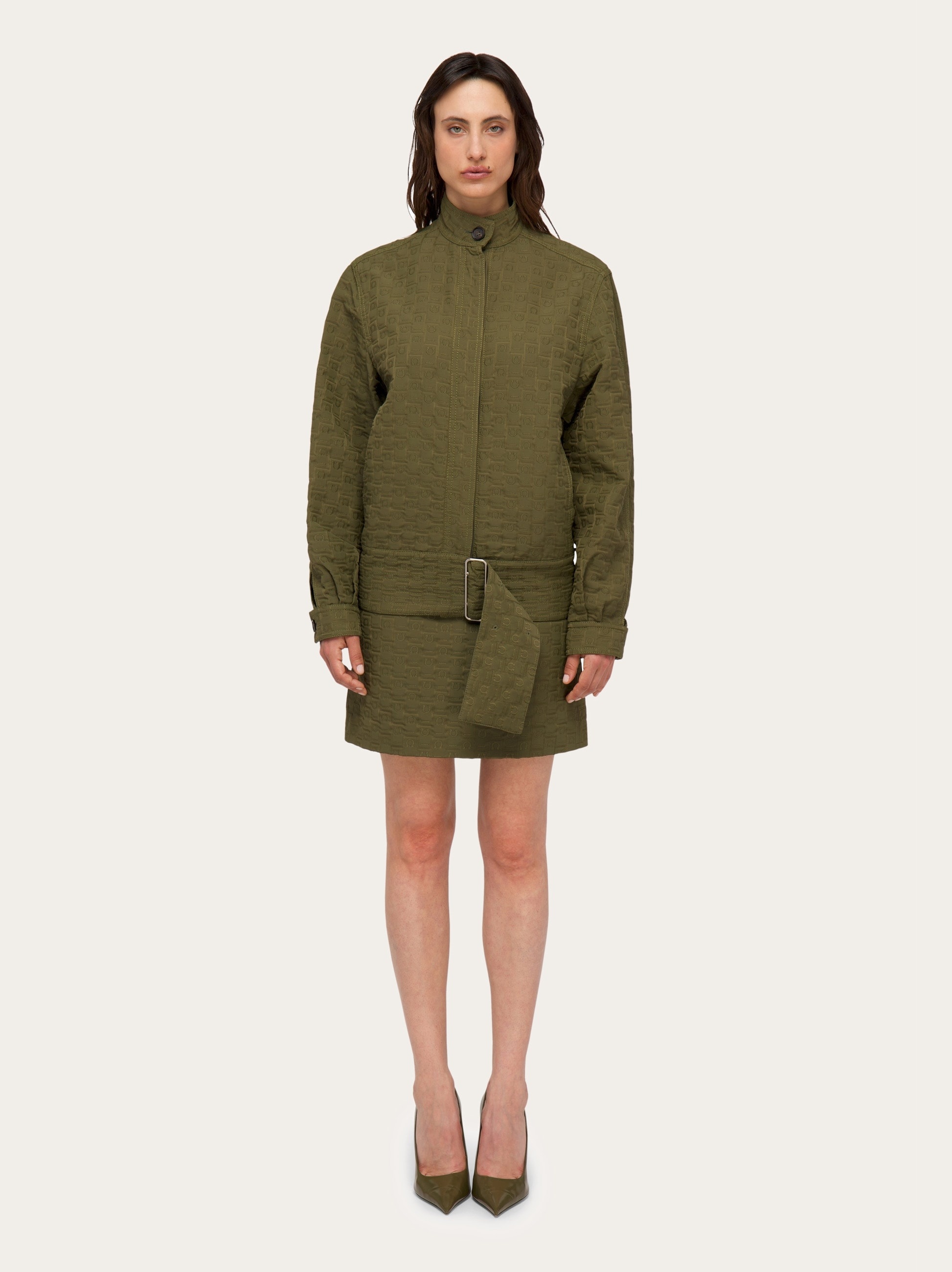 Ferragamo Monogram blouson - 7