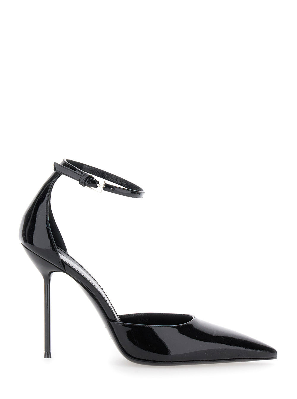 Paris Texas Women 'Lidia' Bordeaux Slingback Pumps With Buckle Strap Closure And High Stiletto Heel  - 1