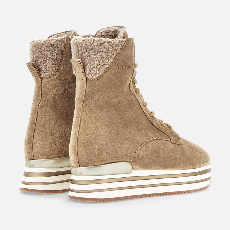 HOGAN Ankle Boots Hogan Midi H222 Brown outlook