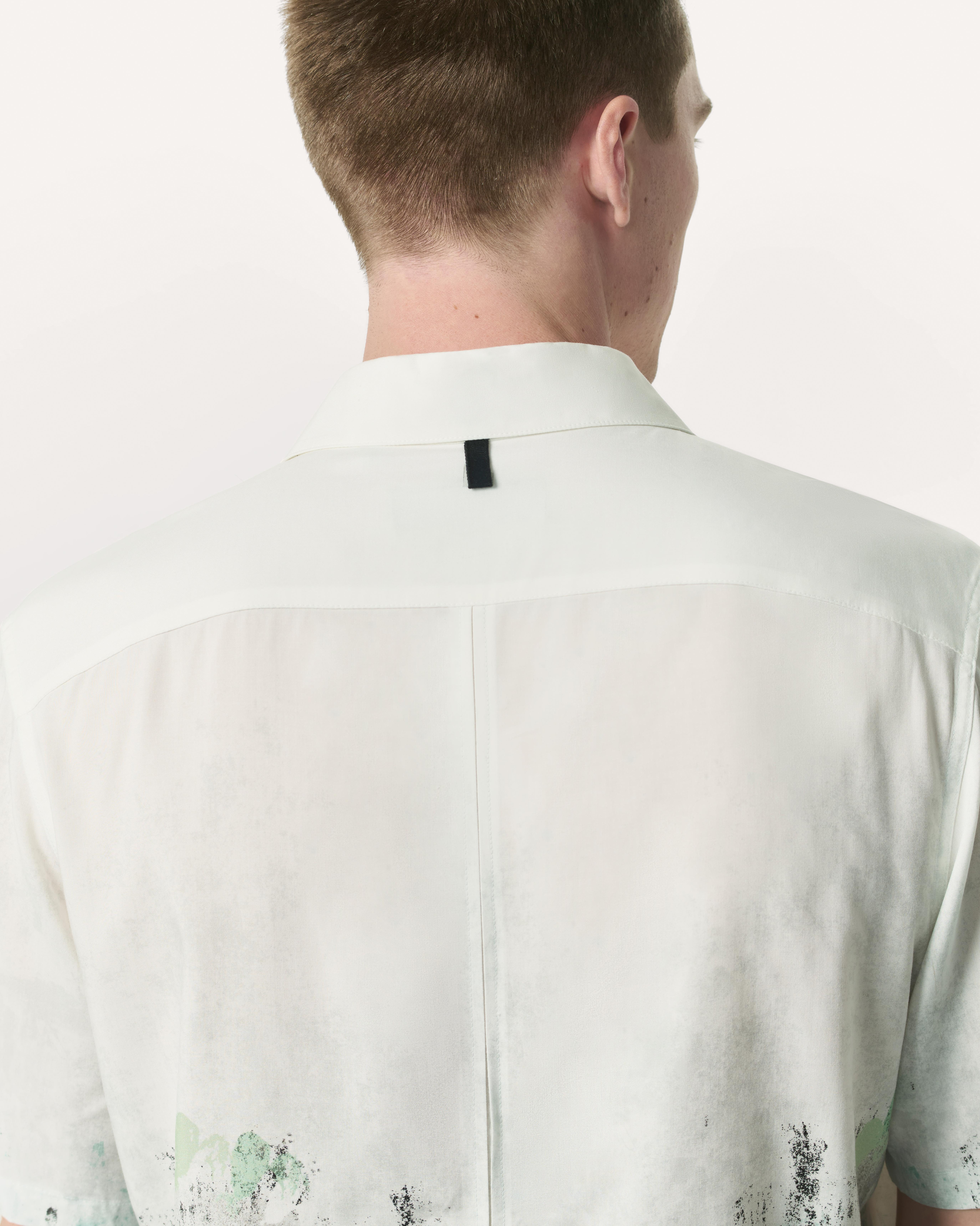 Relaxed Fit Dalton Paint Splatter Shirt - 6