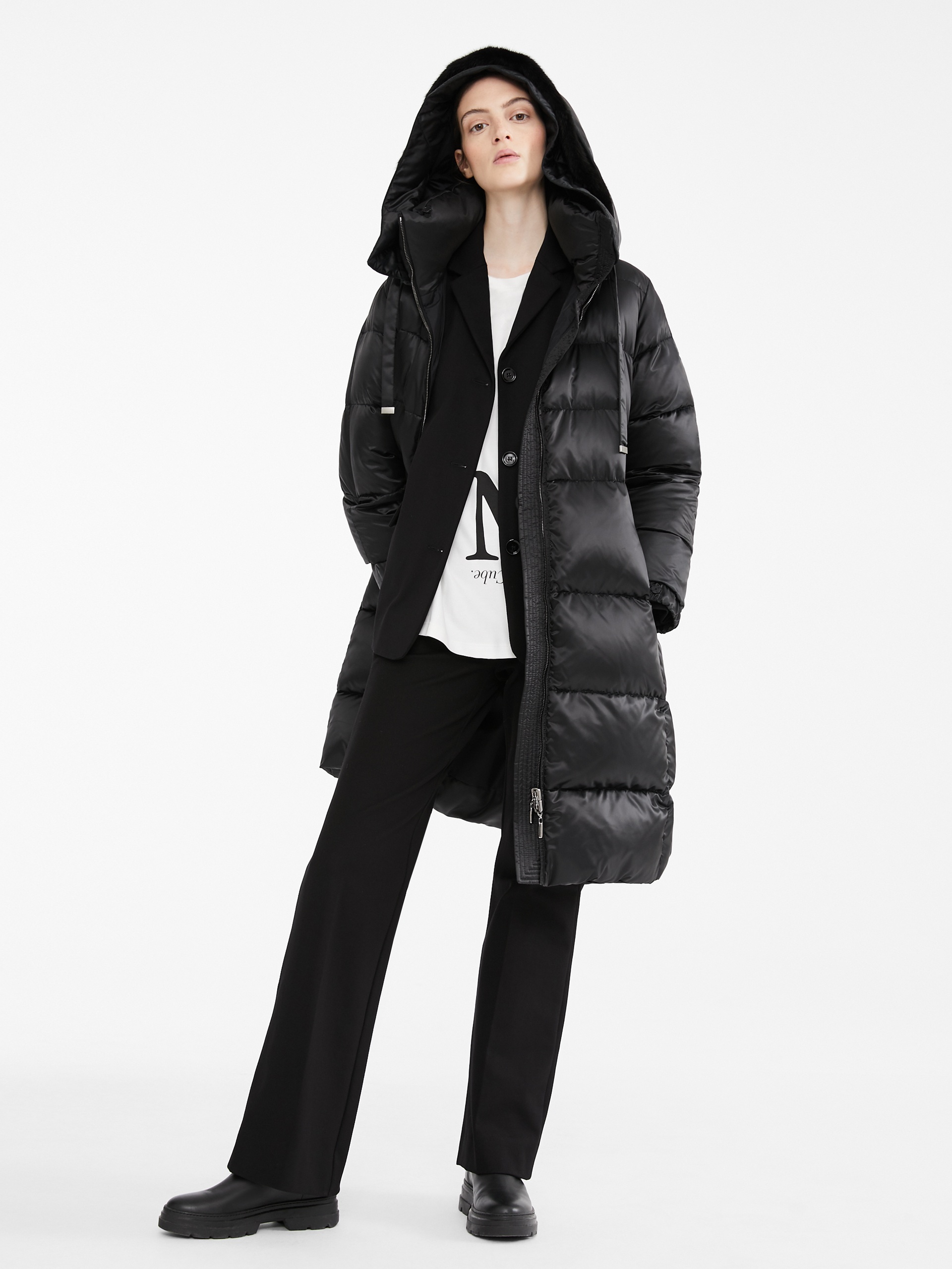 ASBUURG Mink-trimmed hood - 3