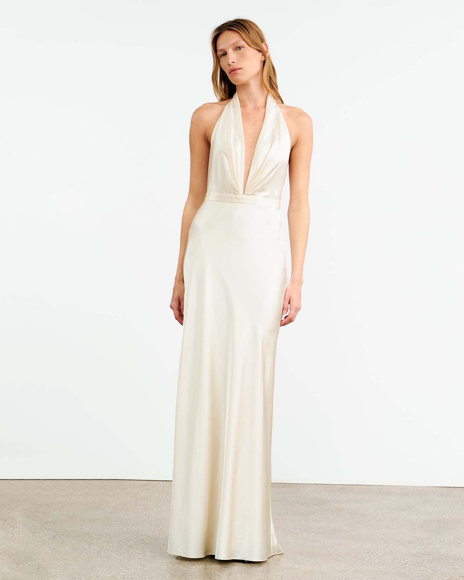 ESSY SILK GOWN - 2