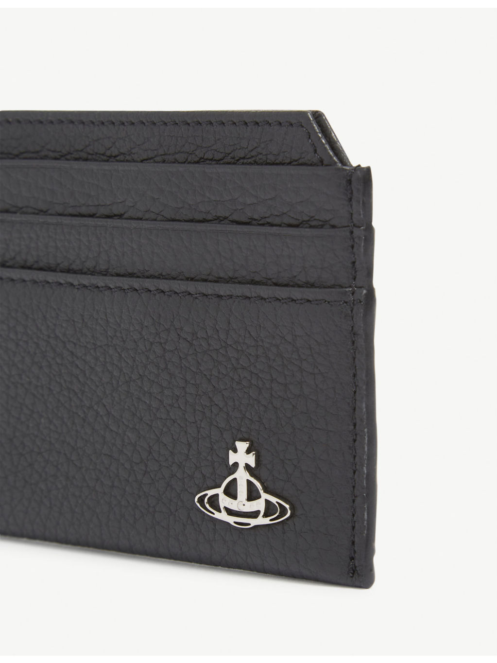 Milano grained leather card holder - 2