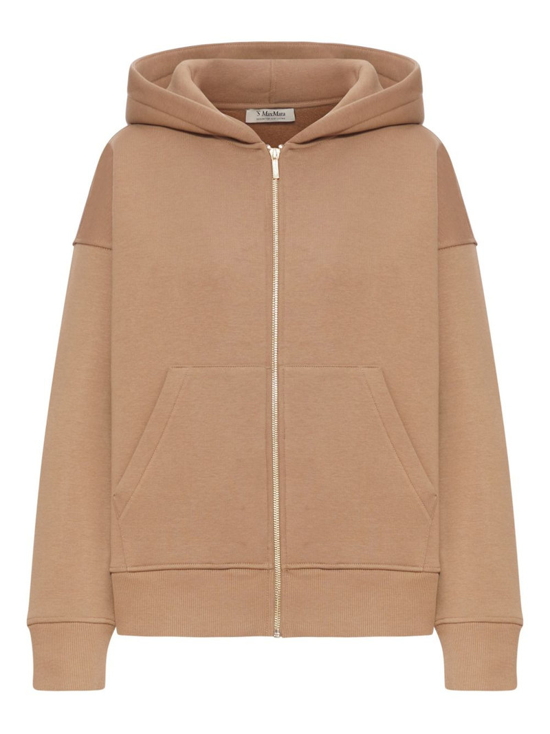 zip-fastening hoodie 1