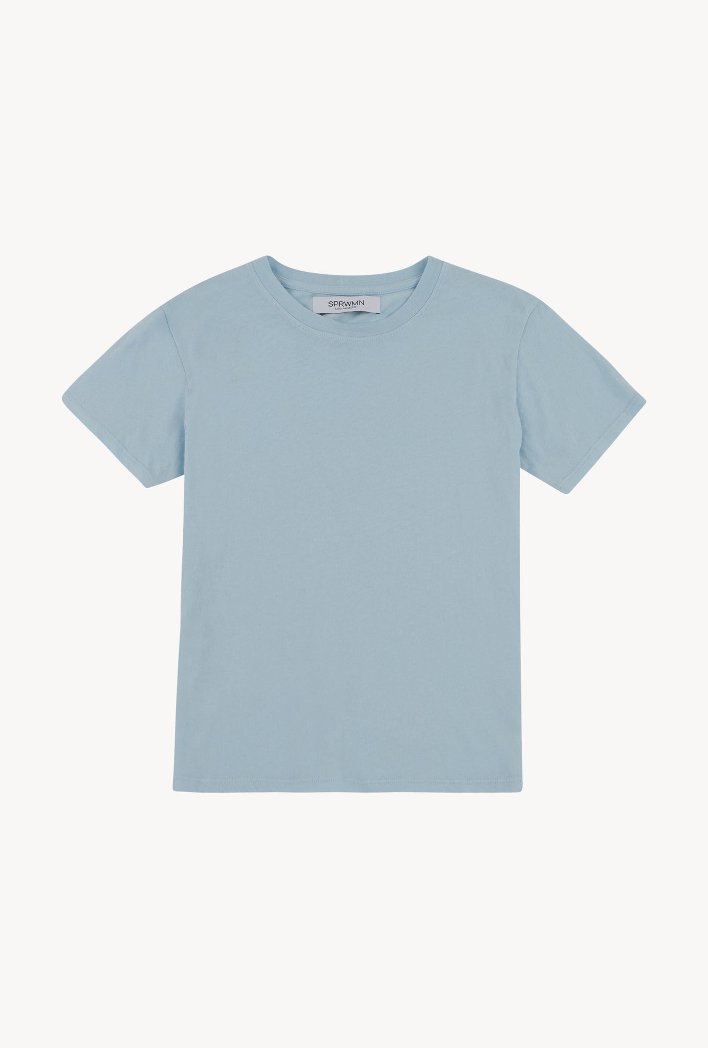 BABY BLUE COTTON BABY TEE - 5