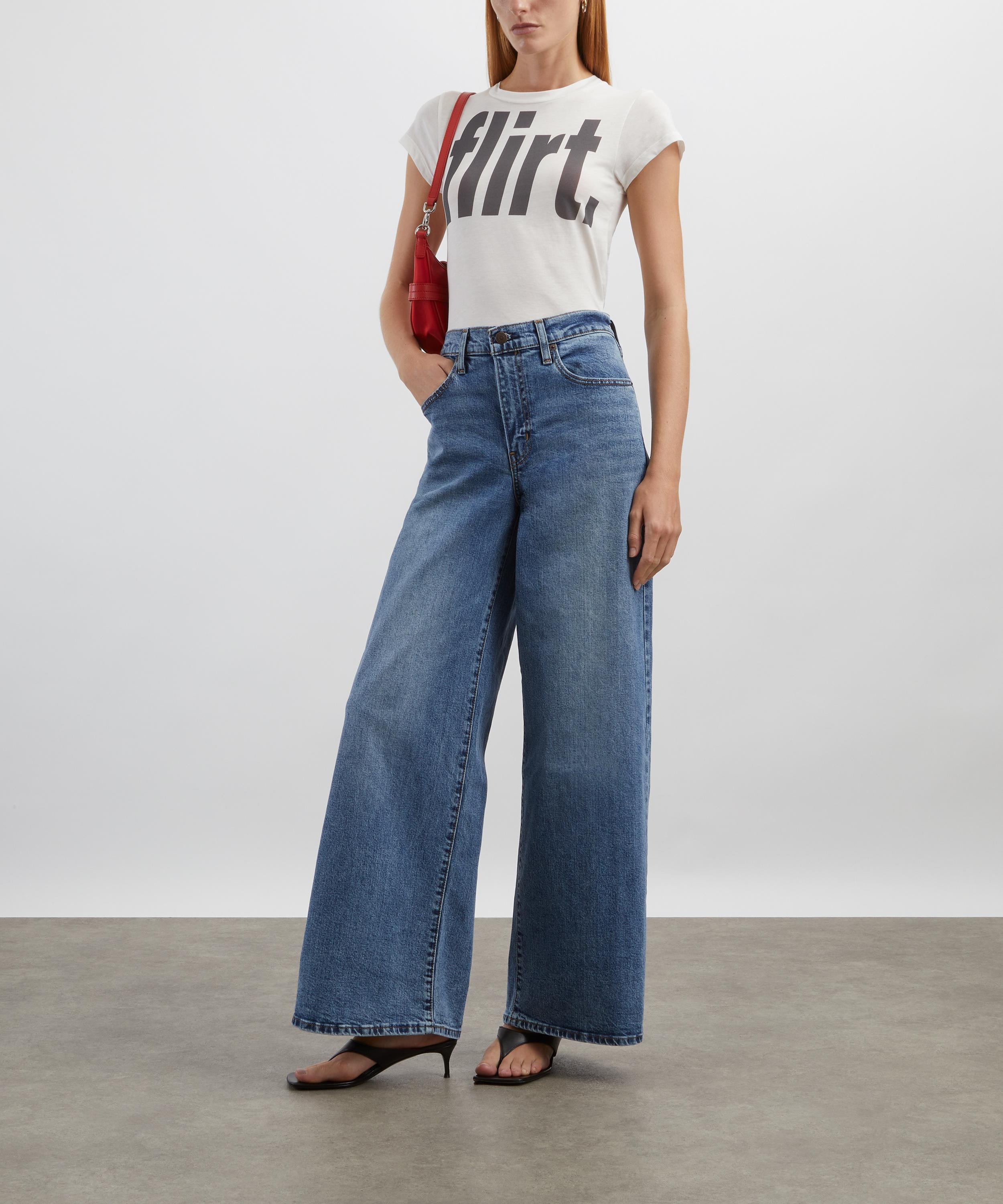 728 High Rise Wide-Leg Jeans in Sweet Success - 2