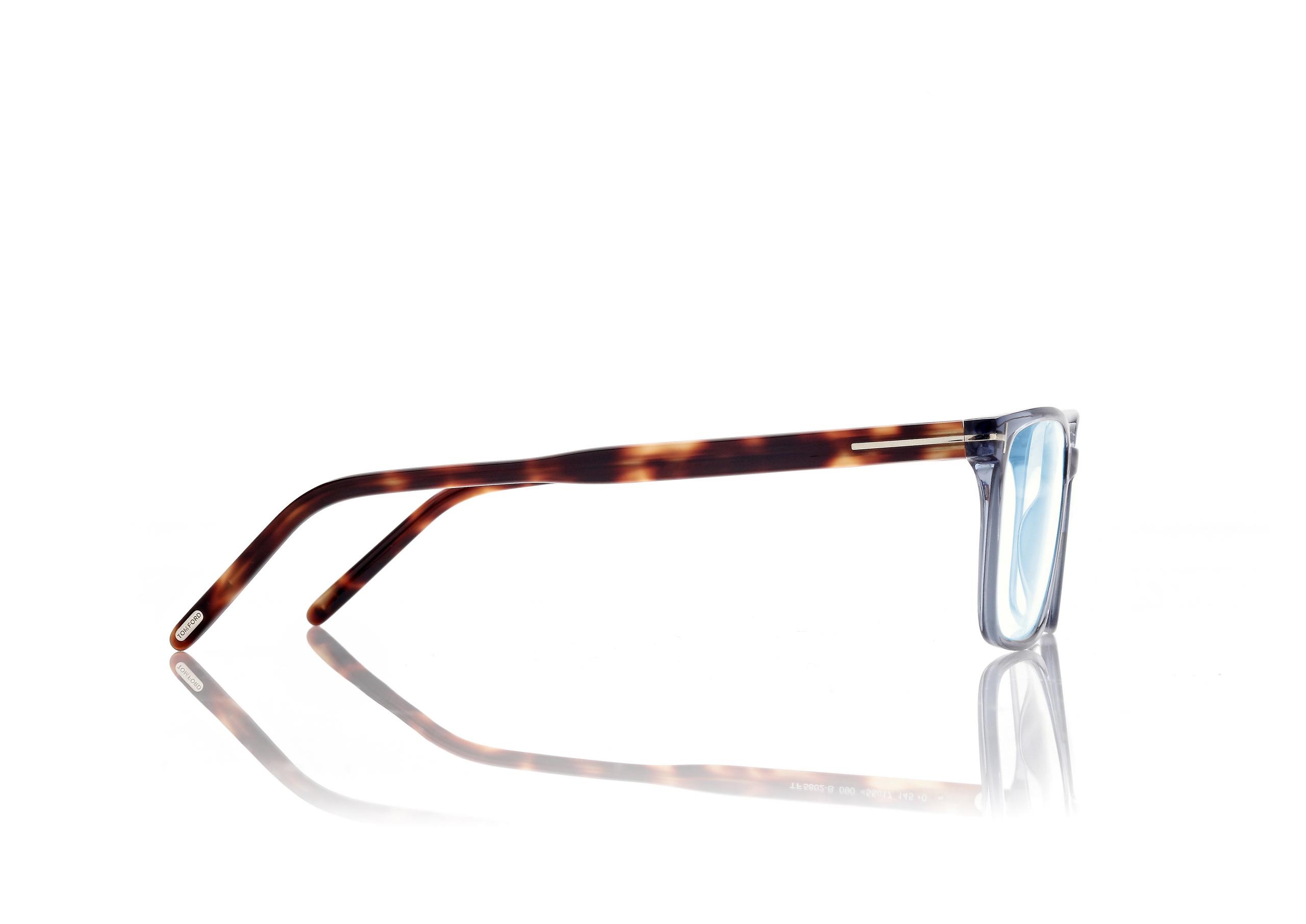 BLUE BLOCK SQUARE OPTICALS - 3