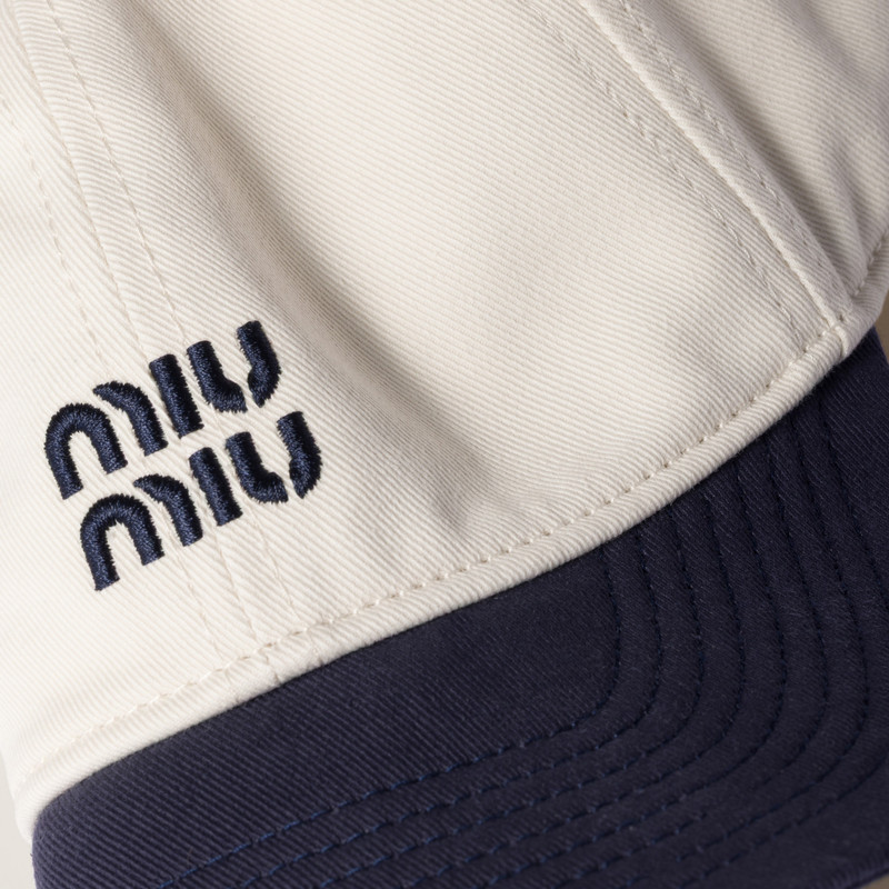 Miu Miu Drill baseball cap outlook