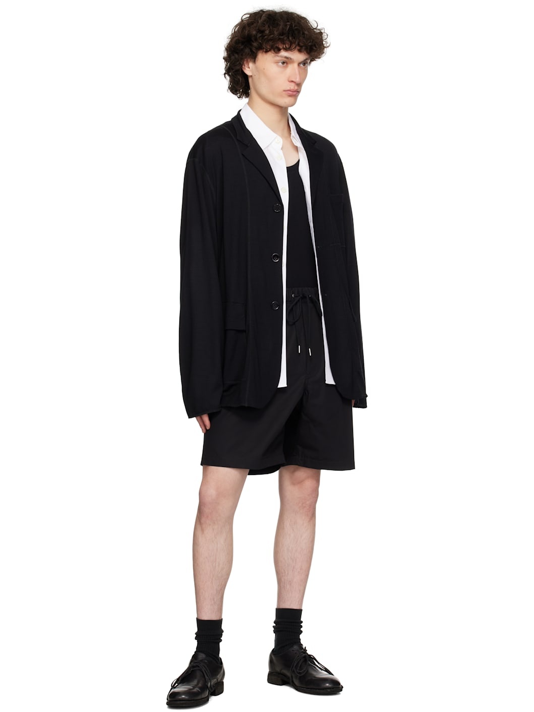 Black Easy Shorts - 4