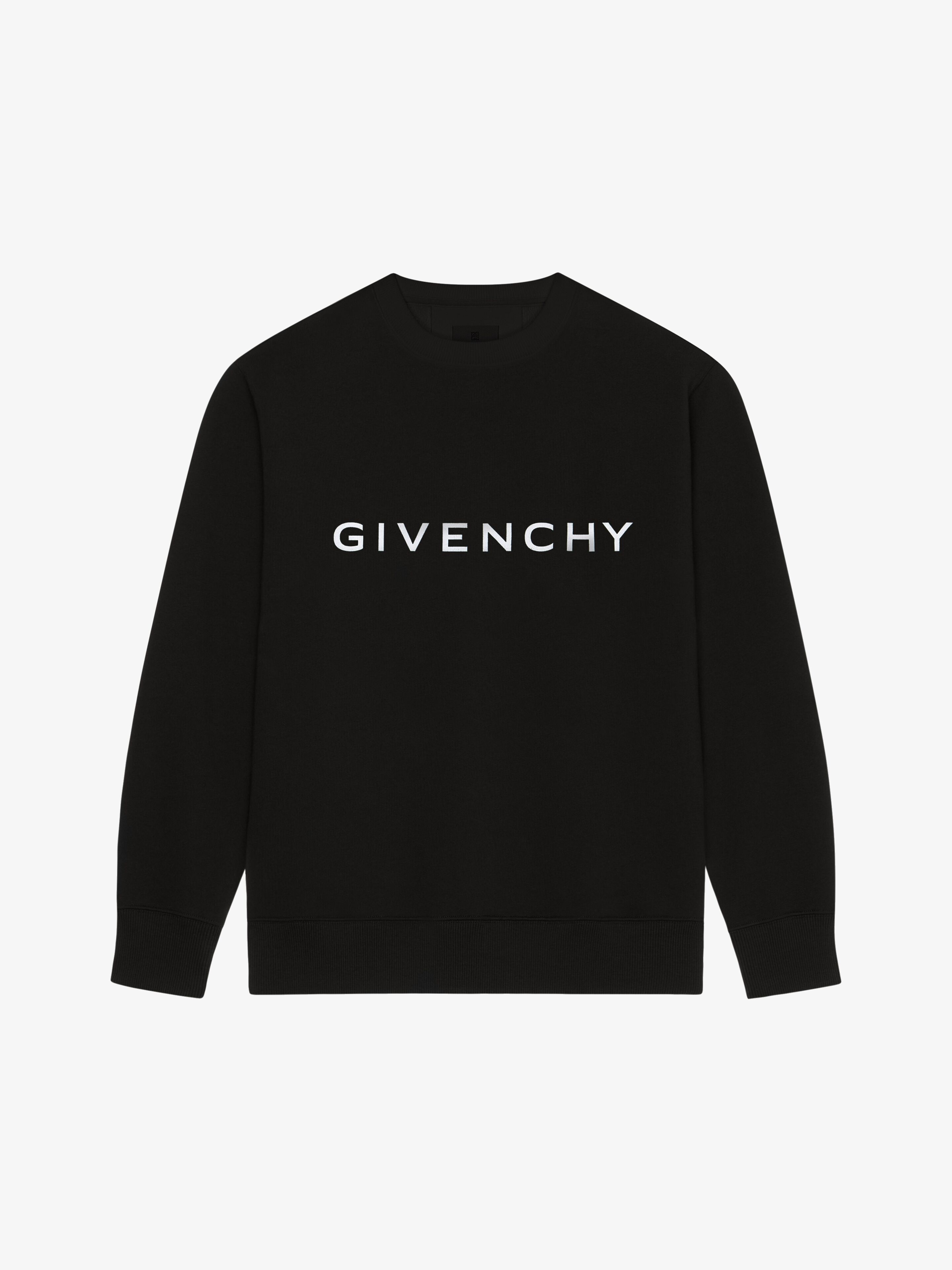 GIVENCHY ARCHETYPE SLIM FIT SWEATSHIRT IN FLEECE - 1