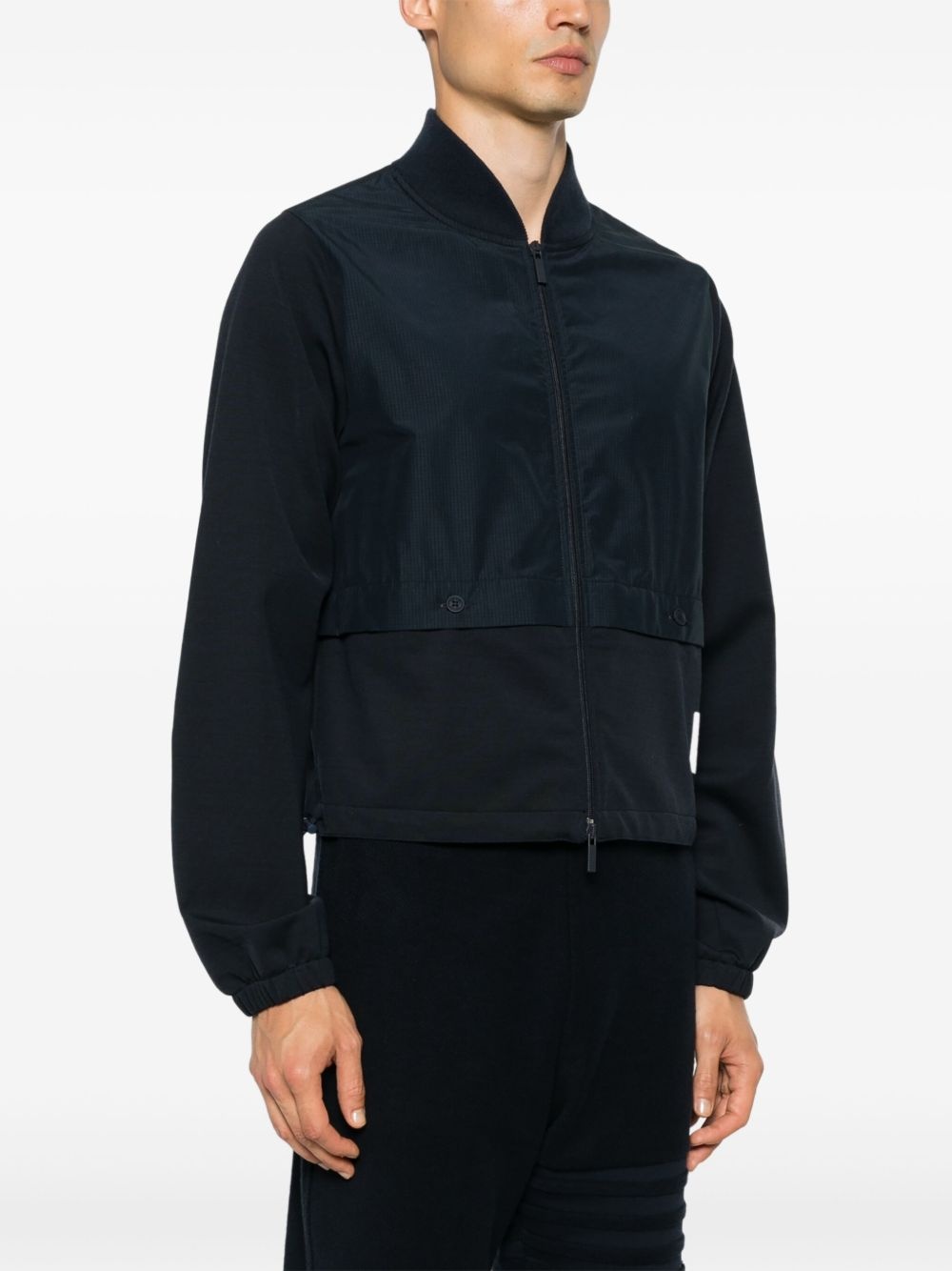 layered ripstop bomber jacket - 3