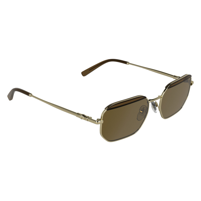 Longchamp Sunglasses Gold/Brown - Metal outlook