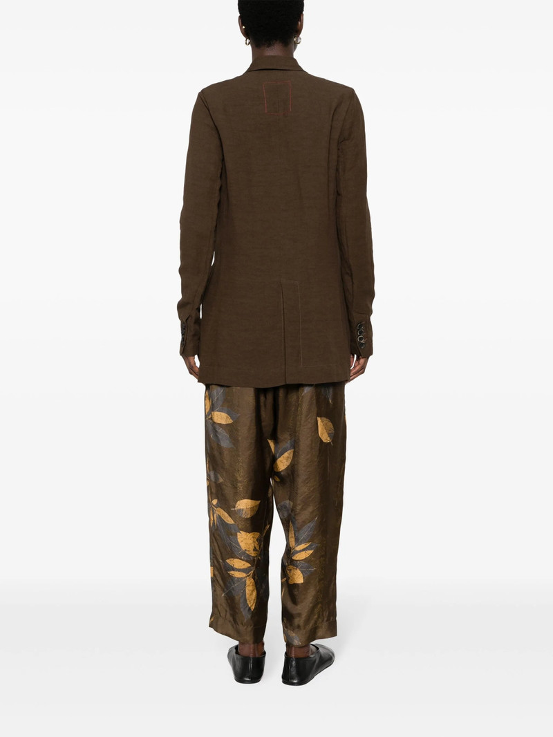 UMA WANG Uma Wang Khloe Peak-lapels Jacket outlook