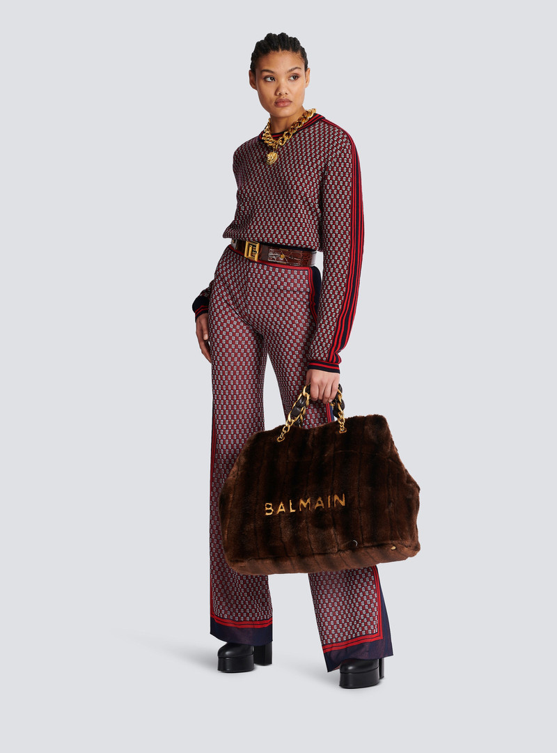Monogrammed jacquard jumper 5
