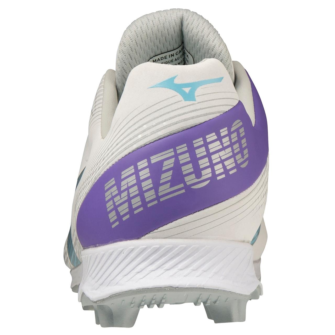 Mizuno Wave Finch Lightrevo Youth Girl's Molded Fastpitch Softball Cleat - 5