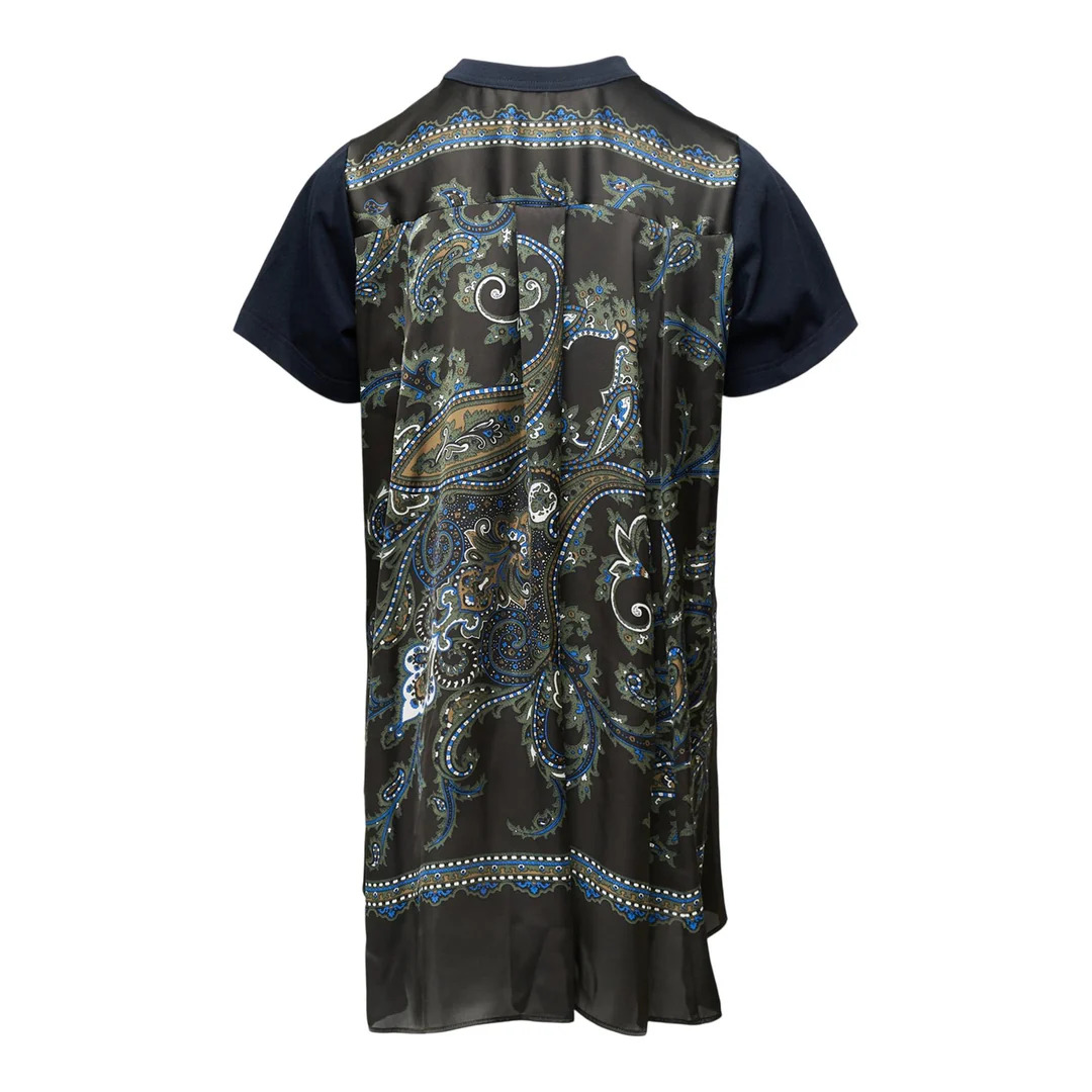Paisley Print X Cotton Jersey Dress - 2