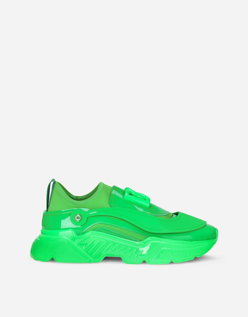 Mixed-material Day Master slip-on sneakers 1