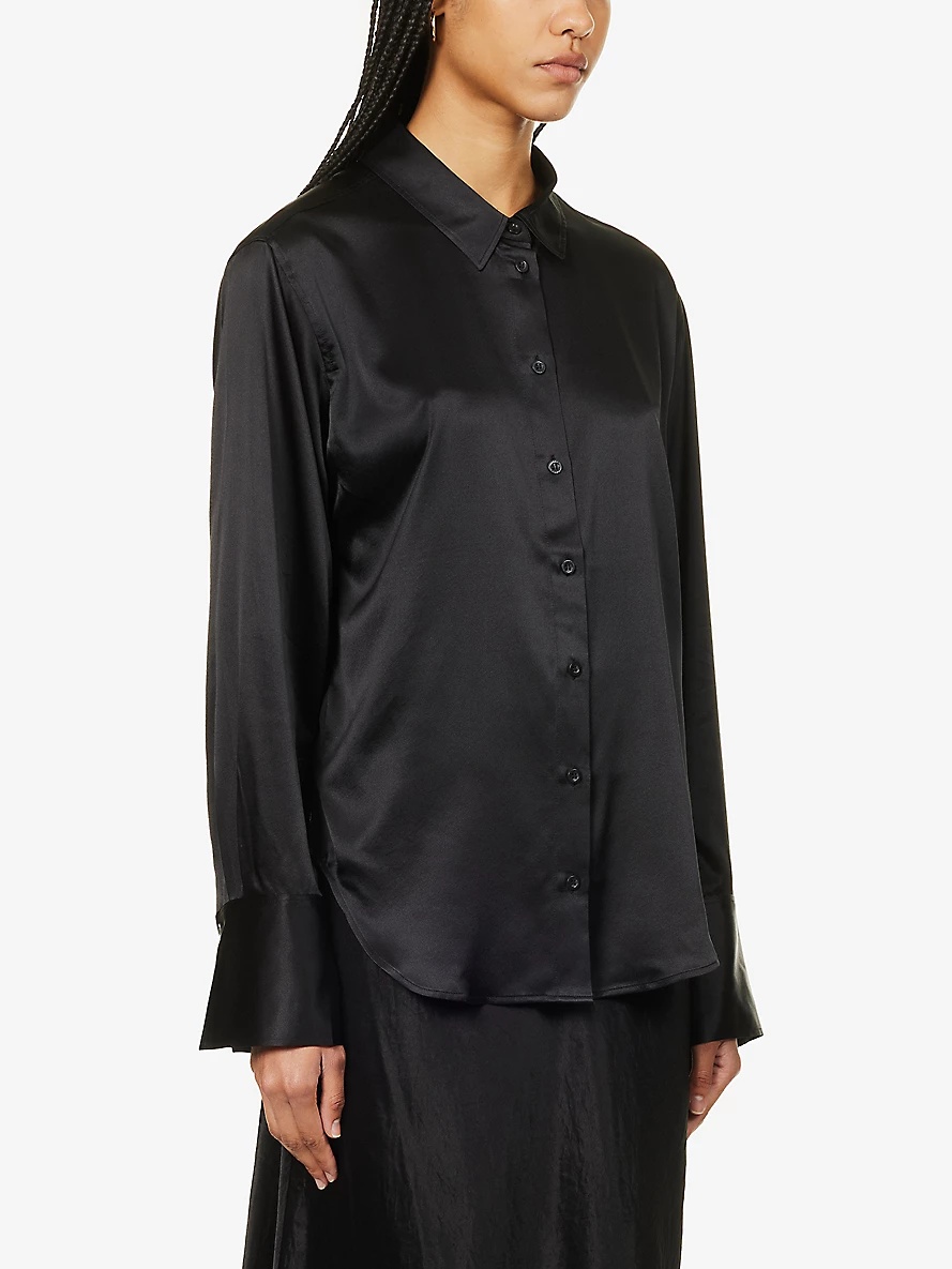 The Standard regular-fit stretch-silk shirt - 3