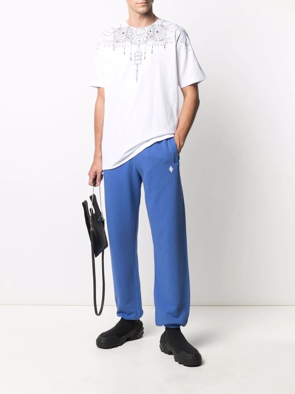 logo-embroidered track pants - 2