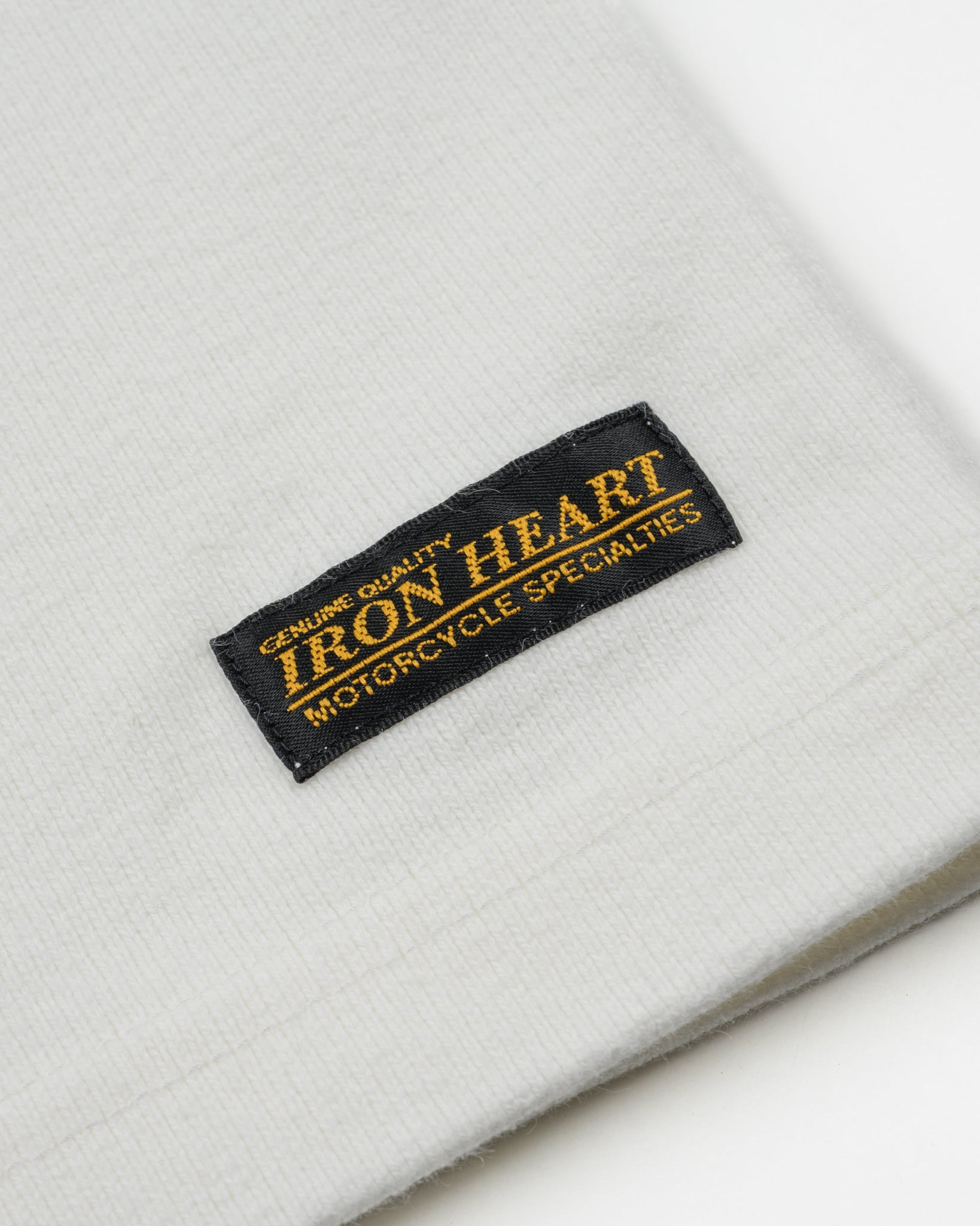 IHTL-1501-WHT 11oz Cotton Knit Long Sleeved Crew Neck Sweater - White - 8