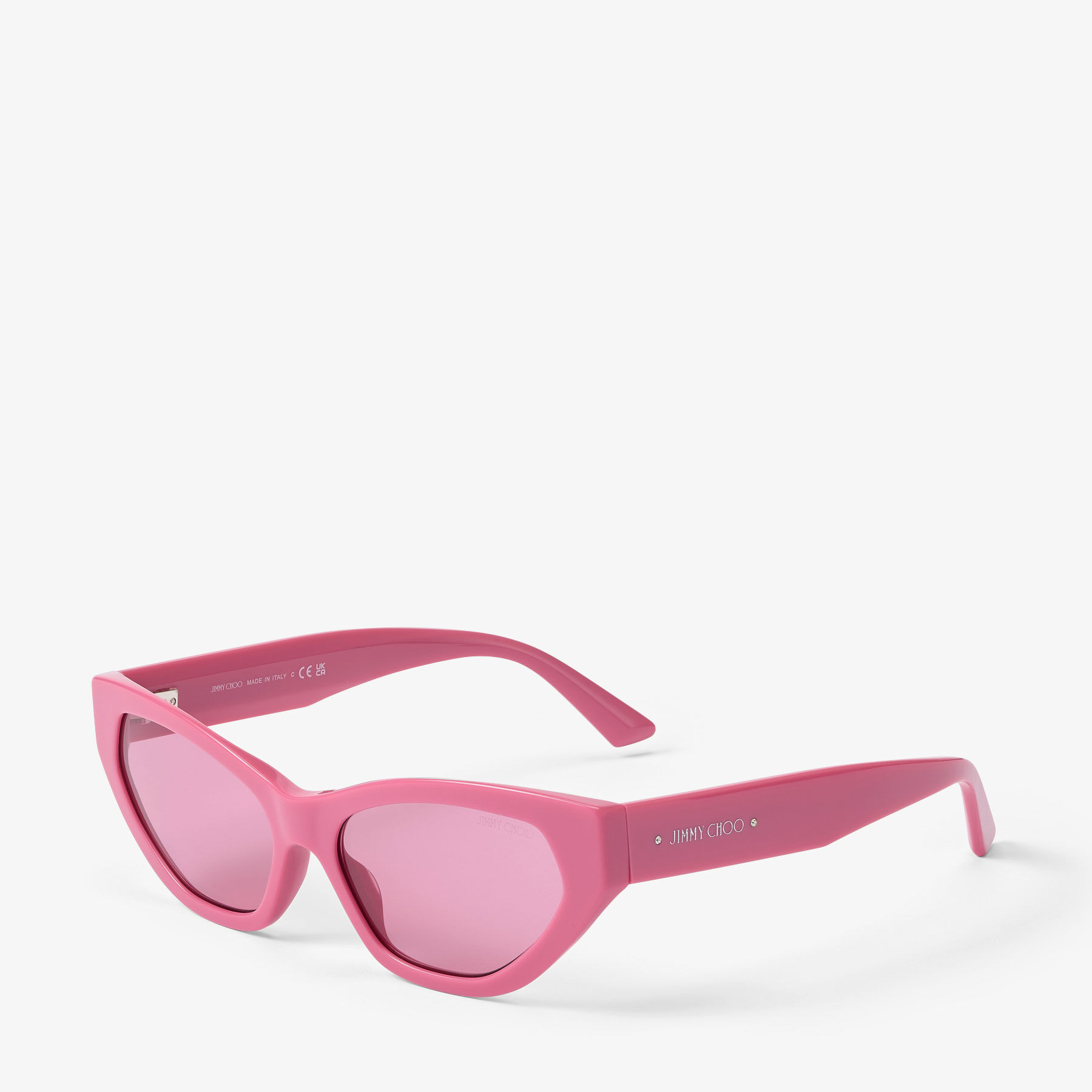 Leyla
Candy Pink Cat Eye Sunglasses - 2