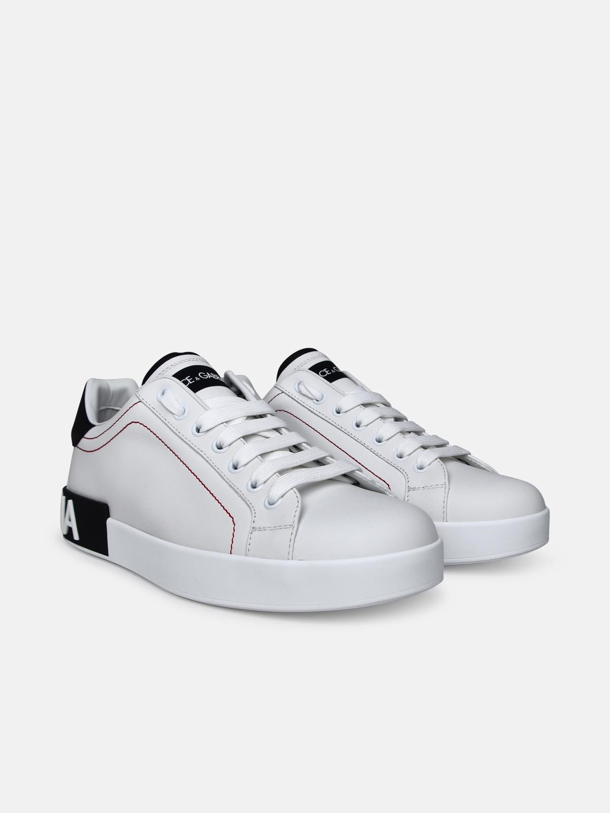 Portofino white leather sneakers - 2