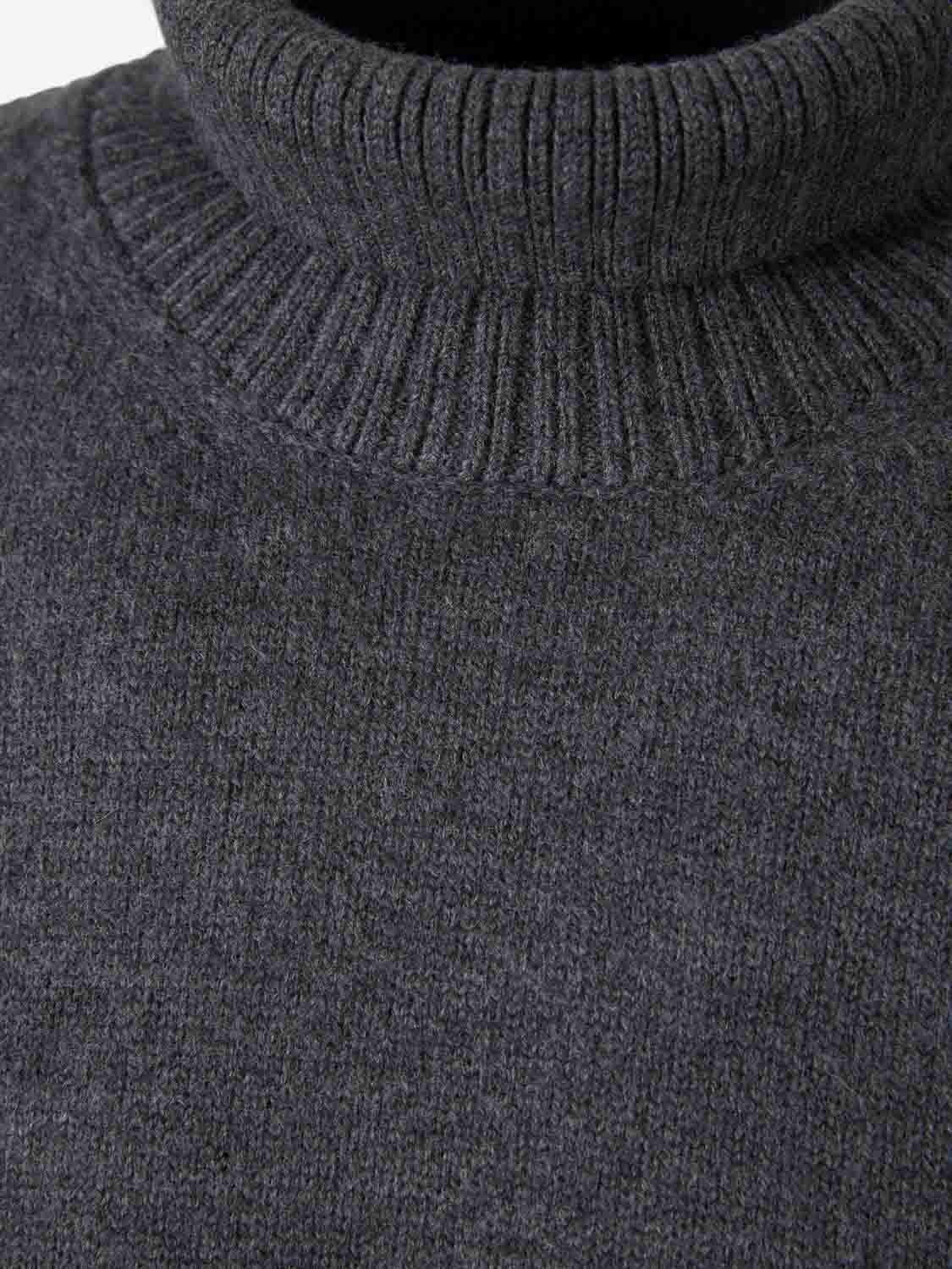 HIGH COLLAR SWEATER - 3