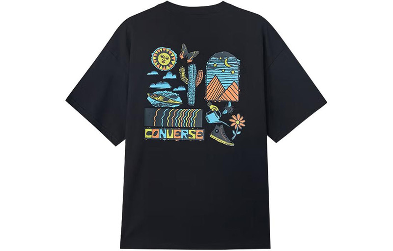 Converse Converse Daydreamer T-Shirt 'Black' 10024728-A01 outlook