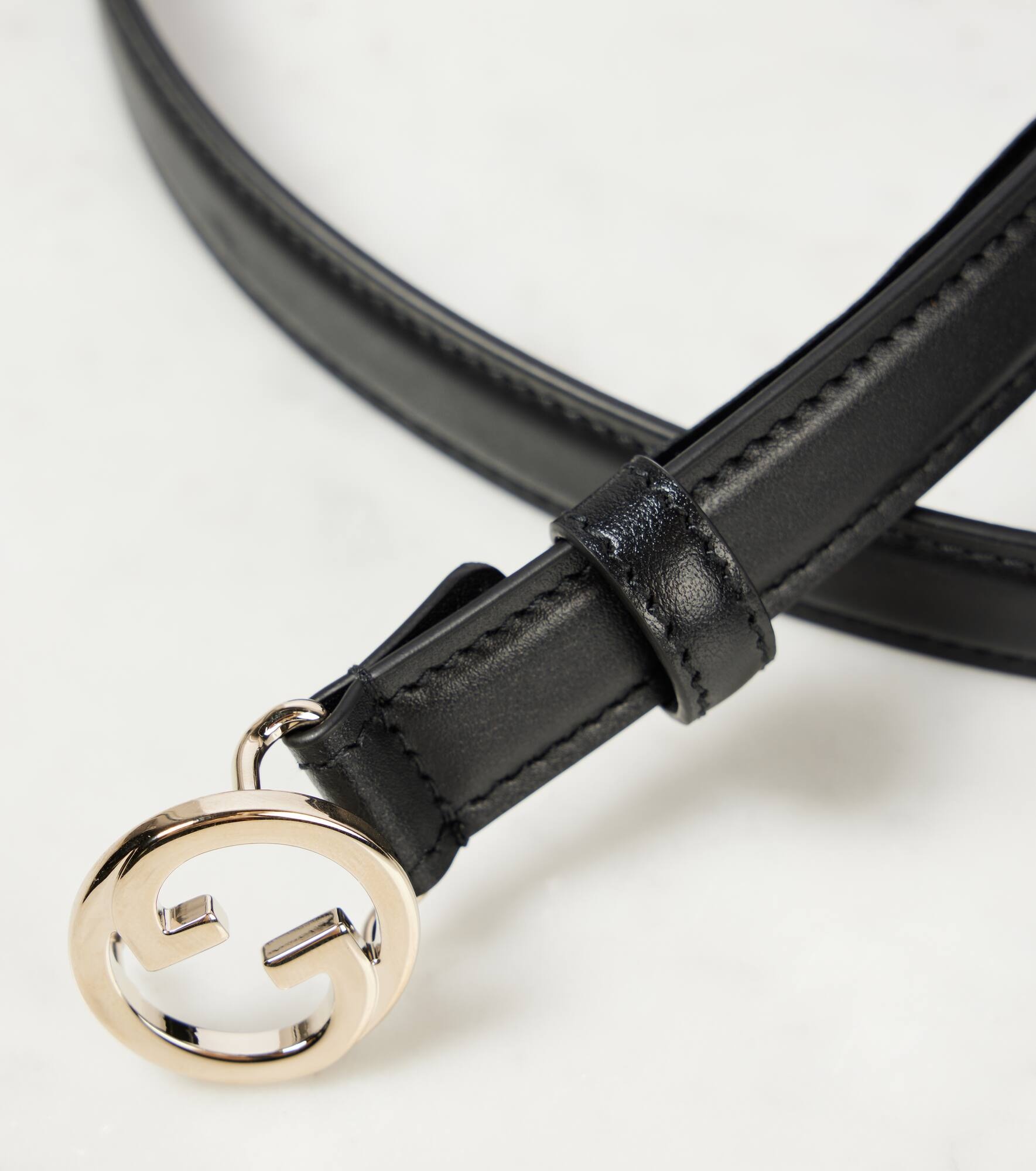 Blondie Interlocking G leather belt - 3