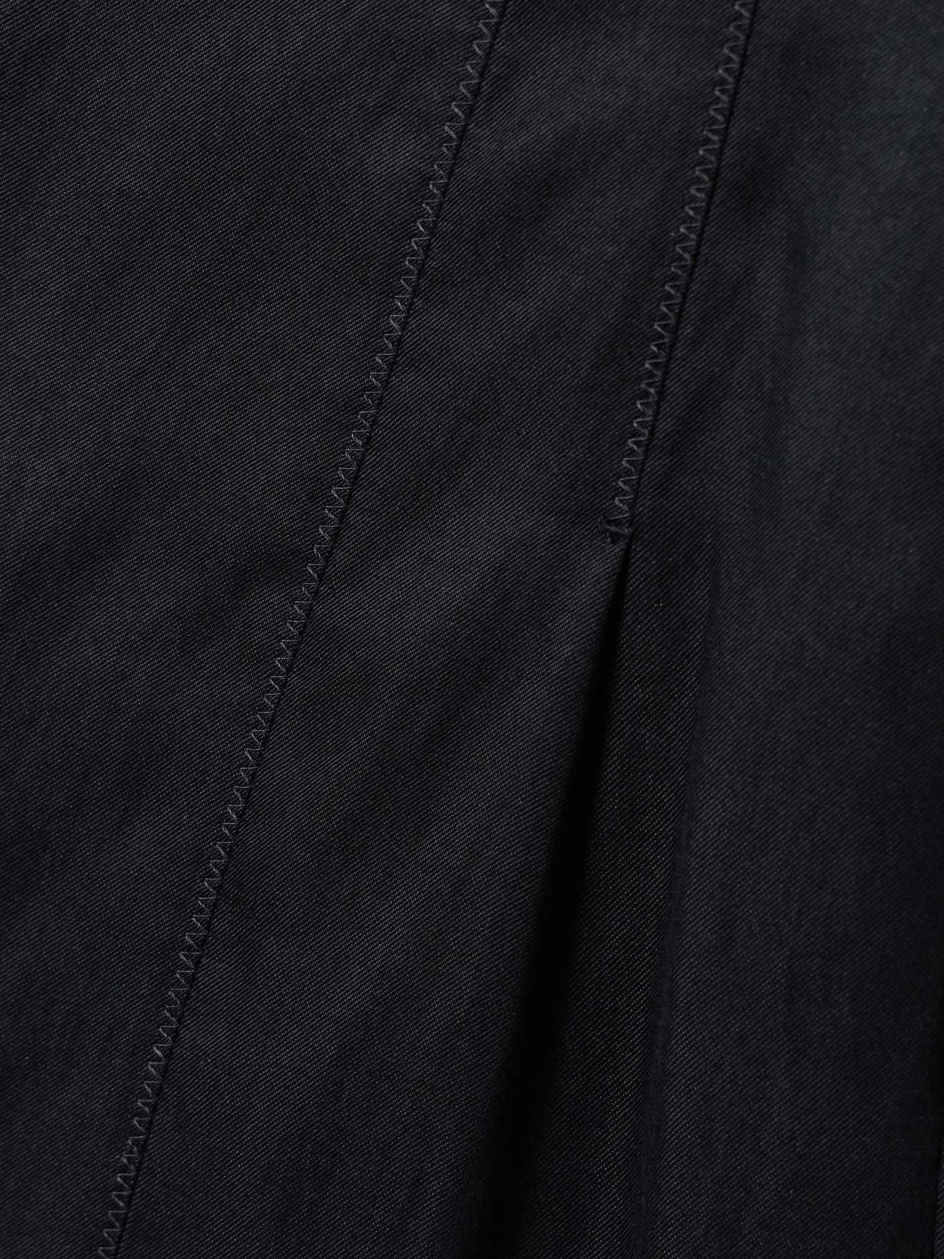 Delvine pleated Lyocell-blend twill wide-leg pants - 4
