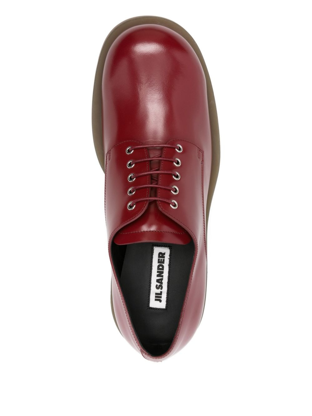 leather Derby shoes - 4