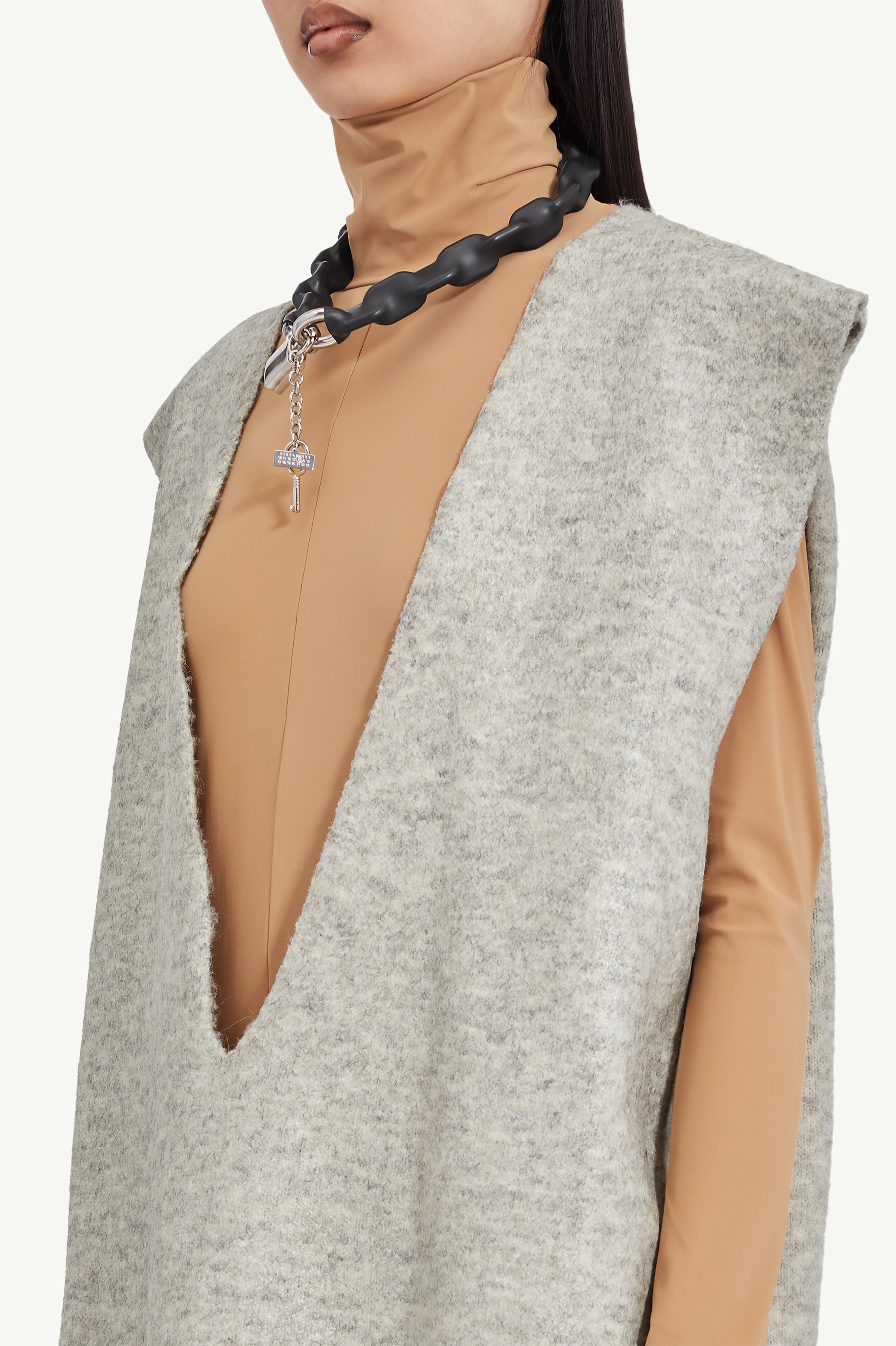 Knitted vest dress - 5