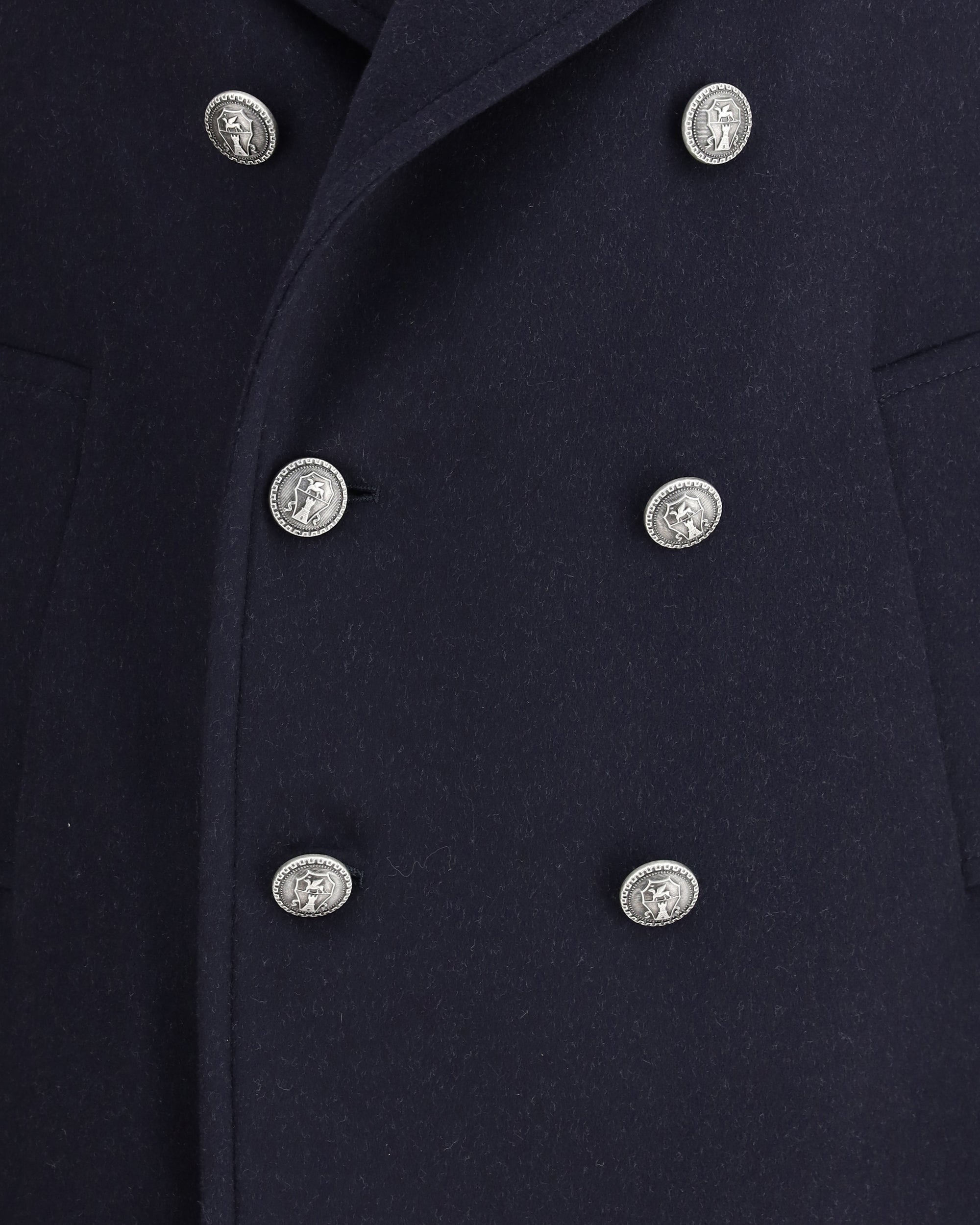 Double wool flannel Caban - 3