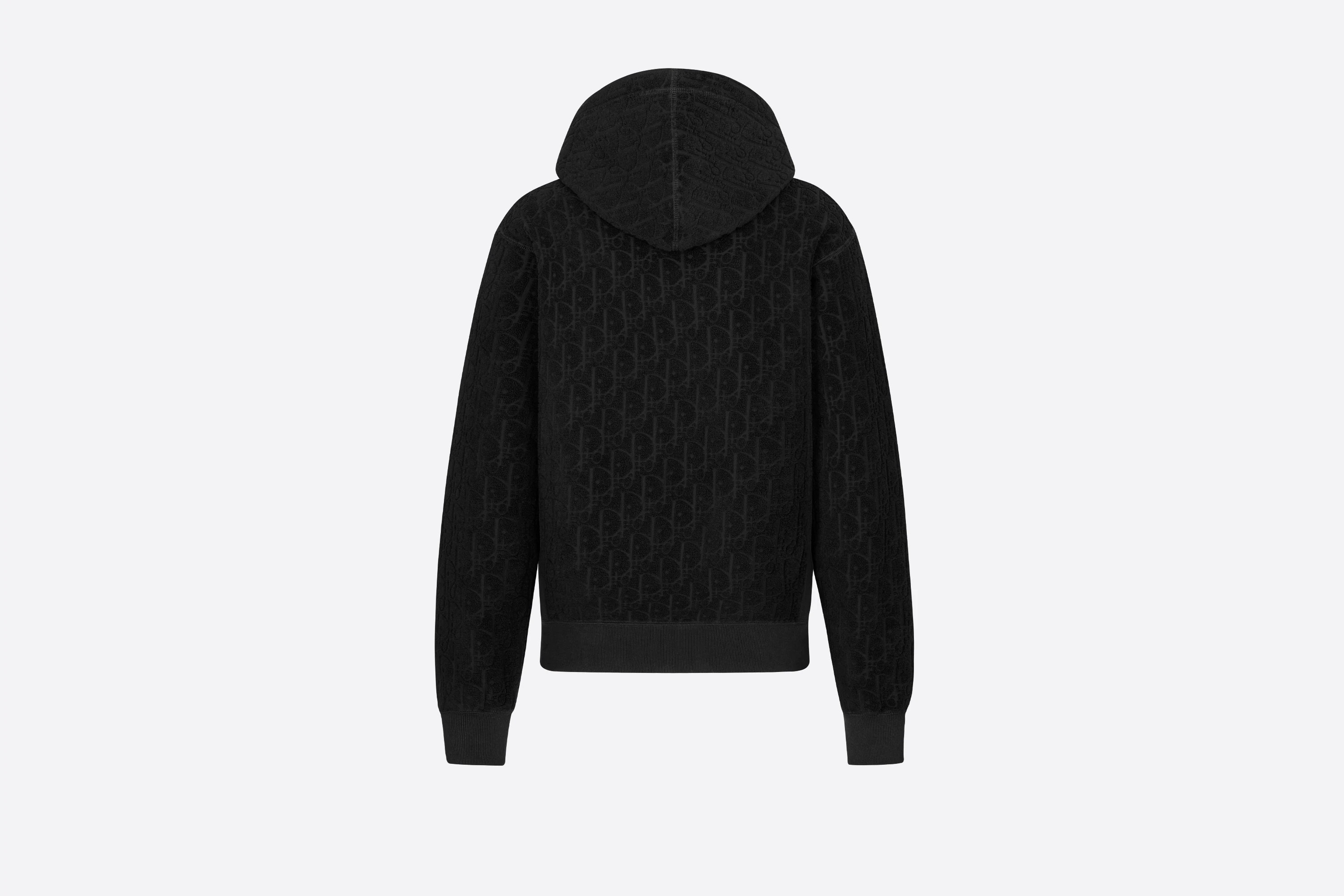 Oversized Dior Oblique Hooded Sweatshirt - 2