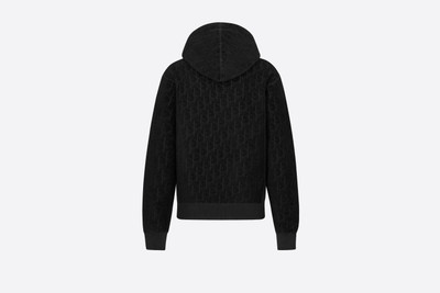 Dior Oversized Dior Oblique Hooded Sweatshirt outlook