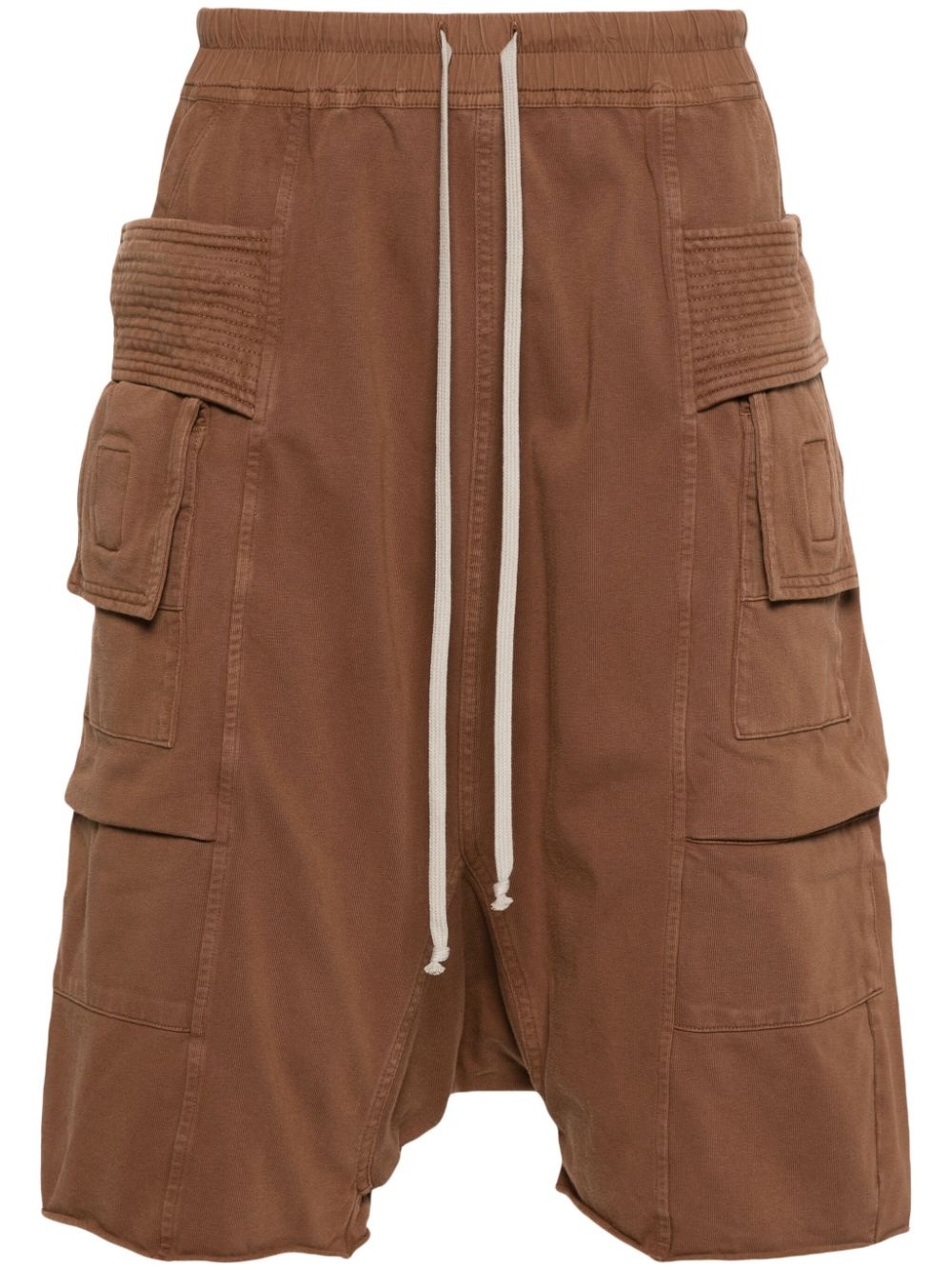 jersey cargo shorts - 1