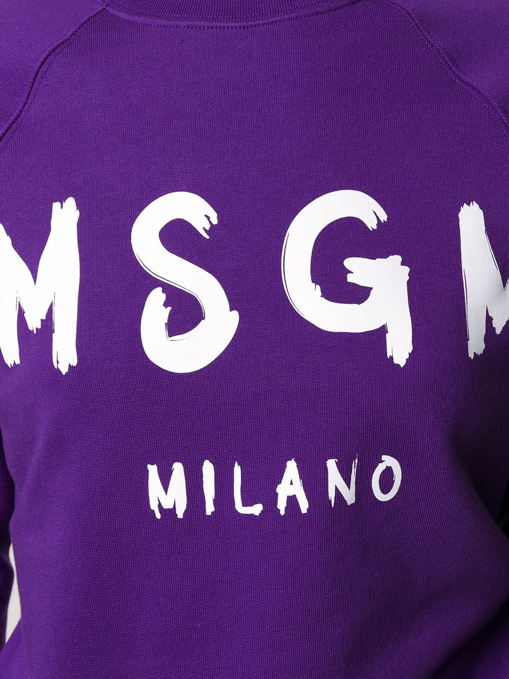 logo print sweatshirt - 5