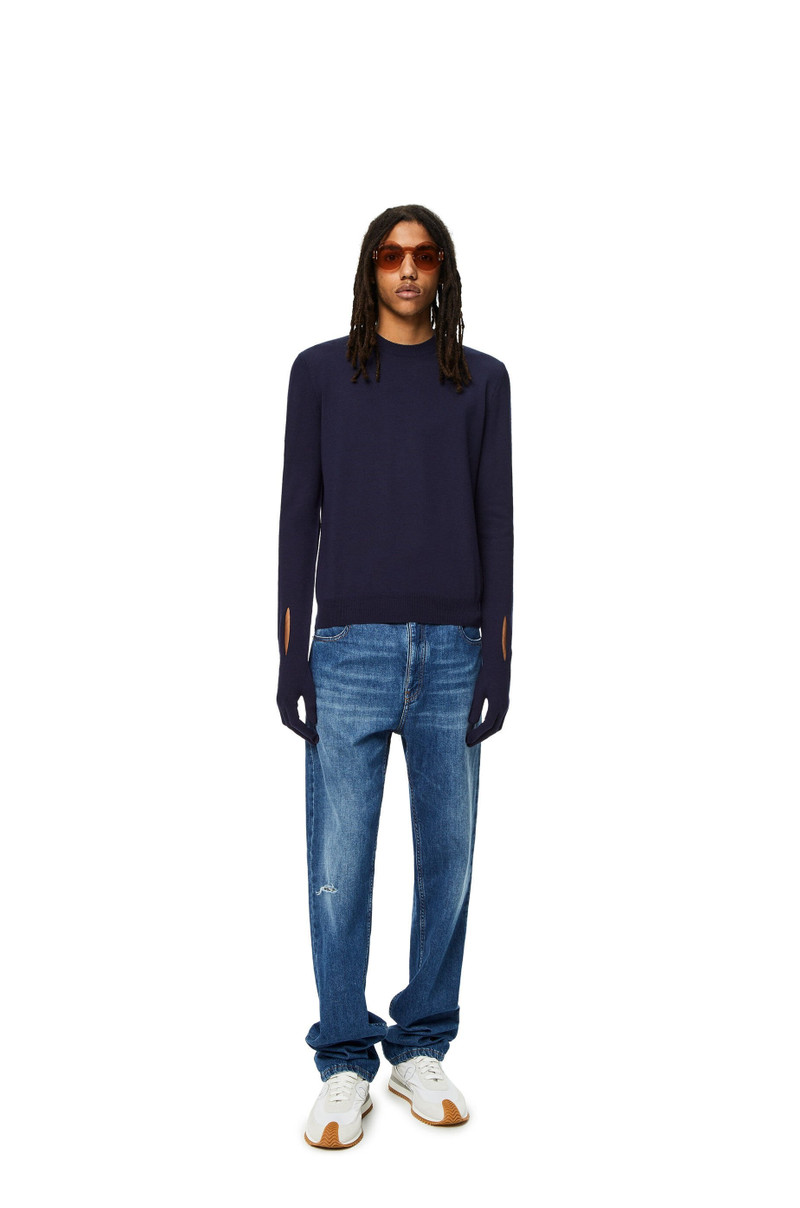 Loewe Glove sweater in wool outlook