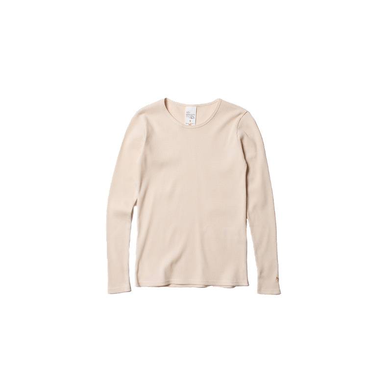 Jessy Rib LS T-Shirt Egg White - 5