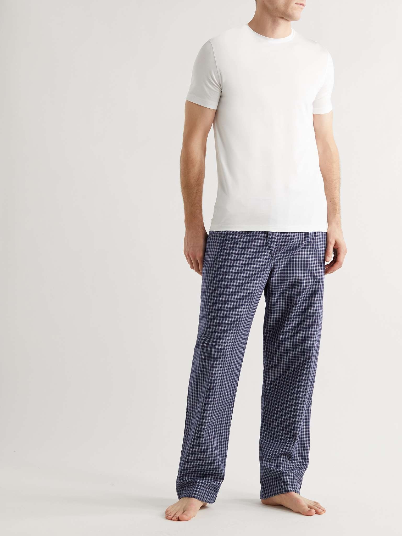 Braemar Checked Cotton-Flannel Pyjama Trousers - 2